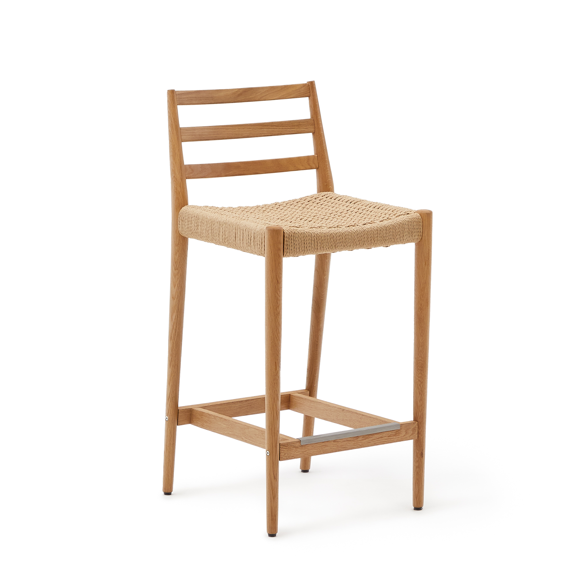 Houten barstoel Analy - natuur eiken
