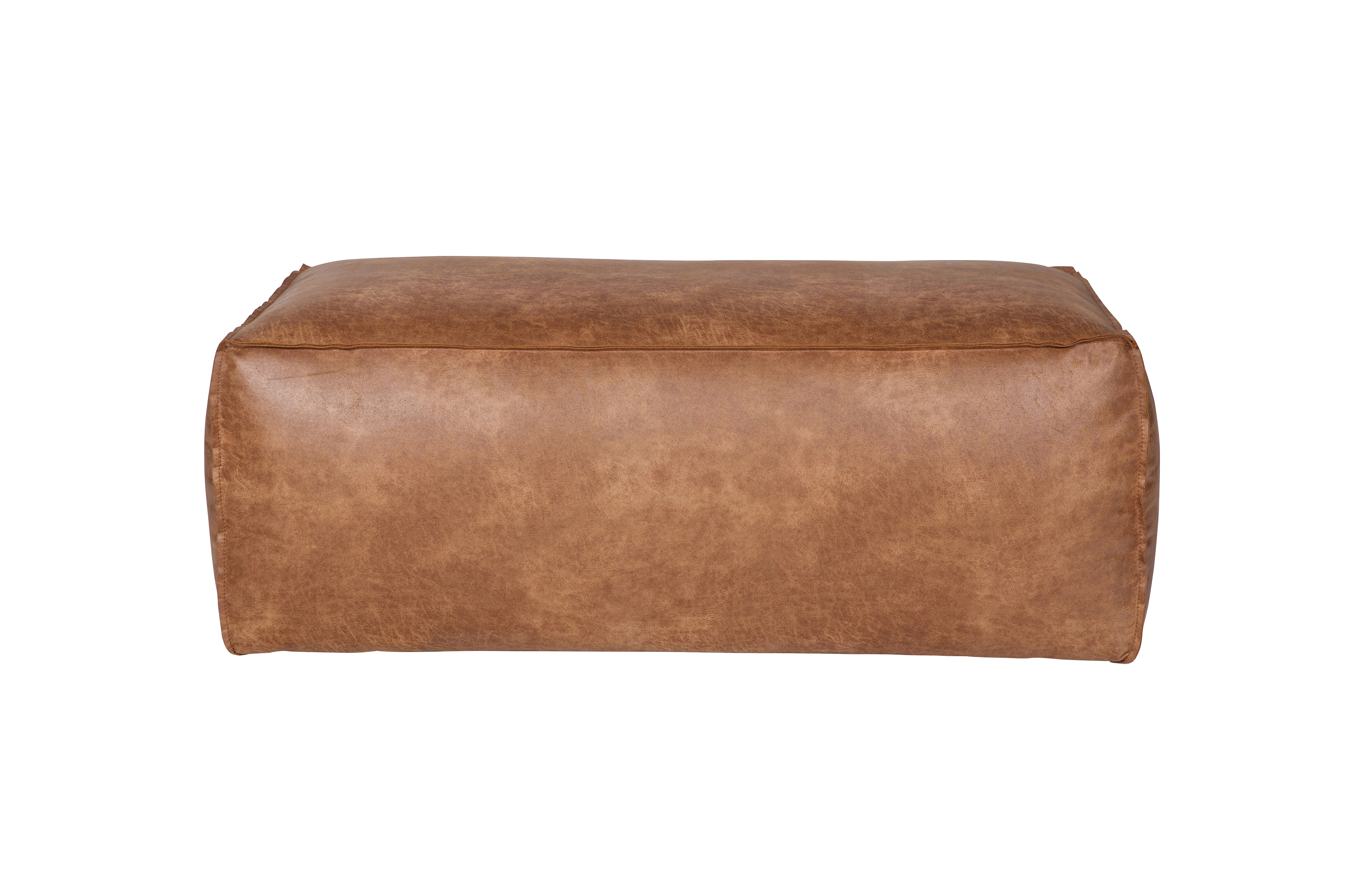 Poef hocker Rodeo - cognac