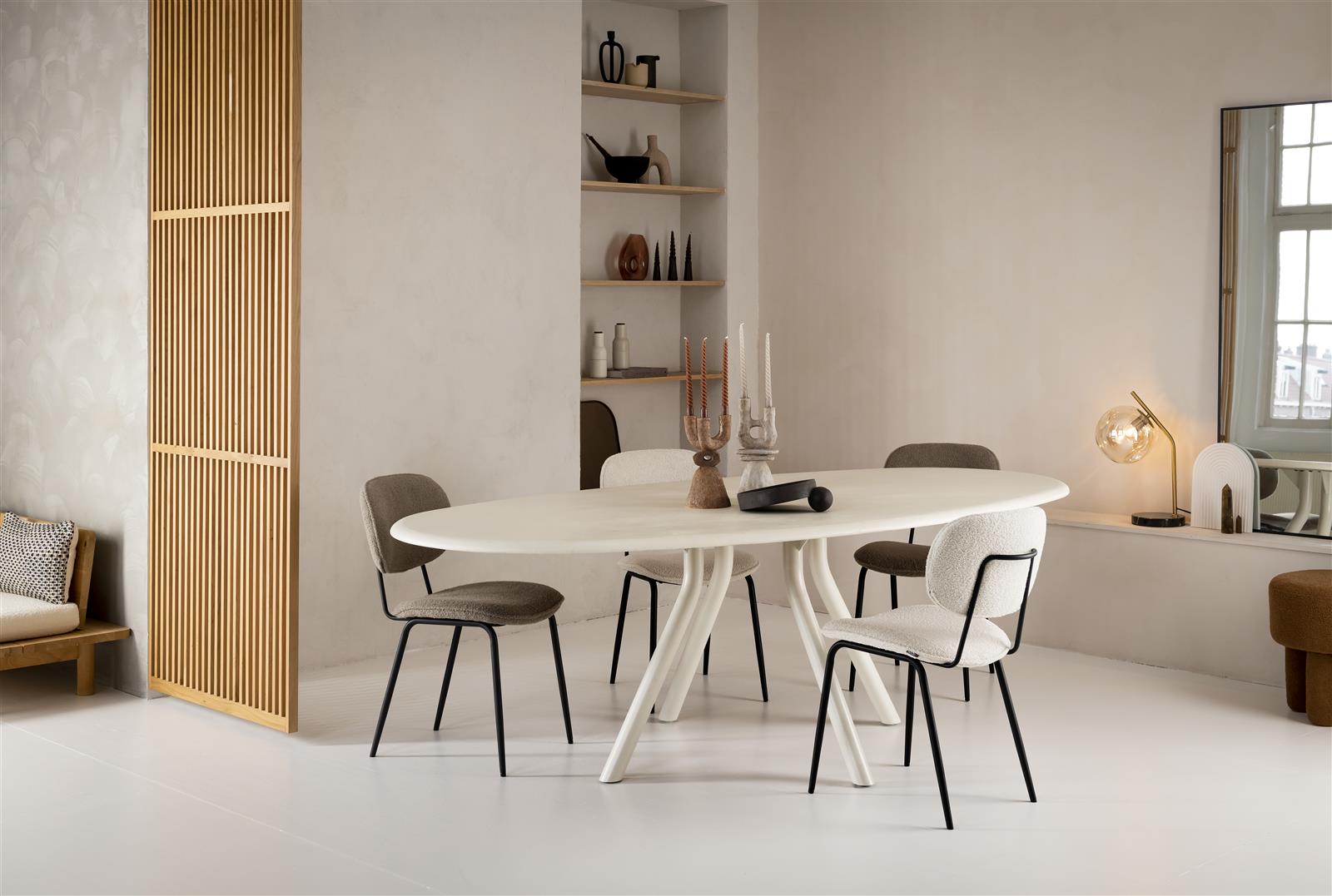 Eetkamerstoel Lexi - lichtbruin