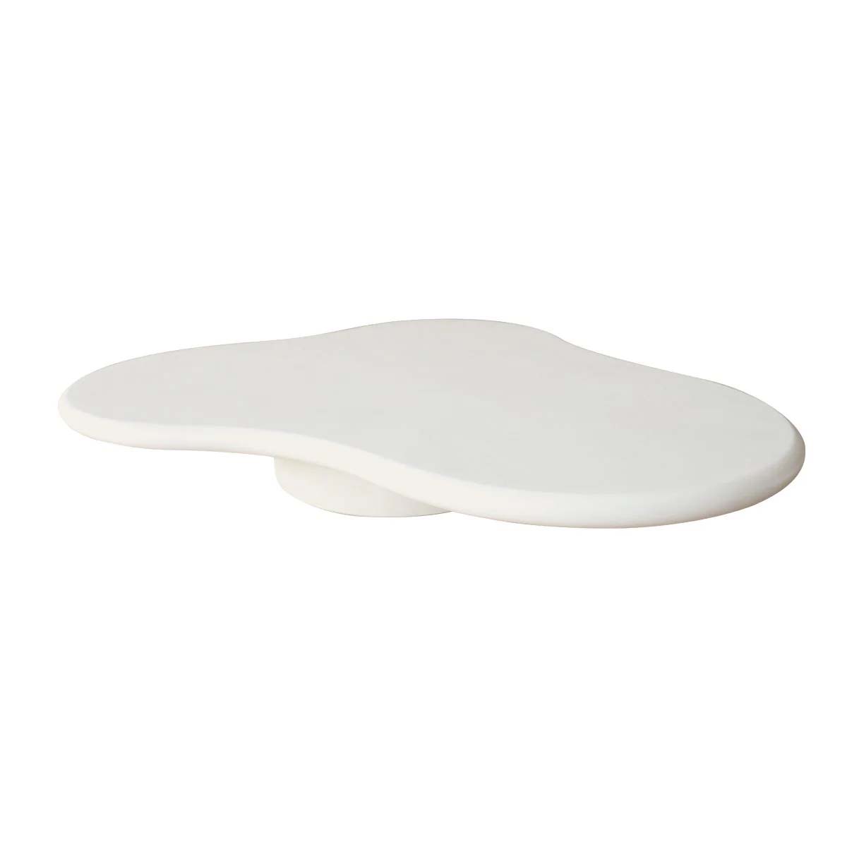 Organische salontafel - 100x100cm - Stoneskin Latte