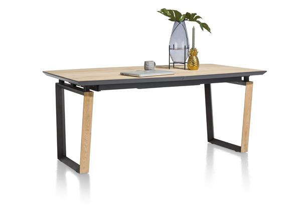 Uitschuifbare eettafel Darwin 190/250x100cm - natuur hout