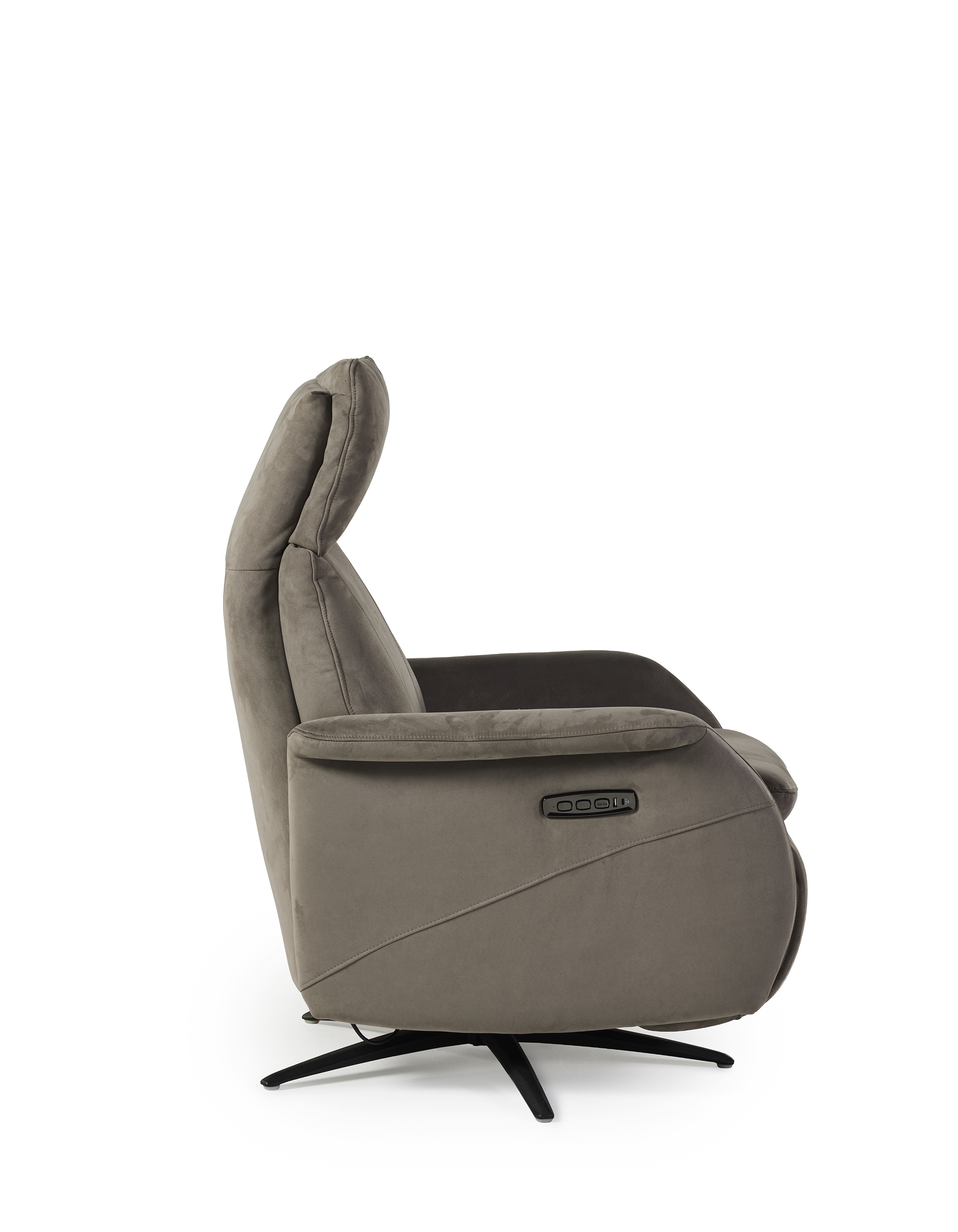 Elektrische relaxzetel - massagefunctie - dark grey