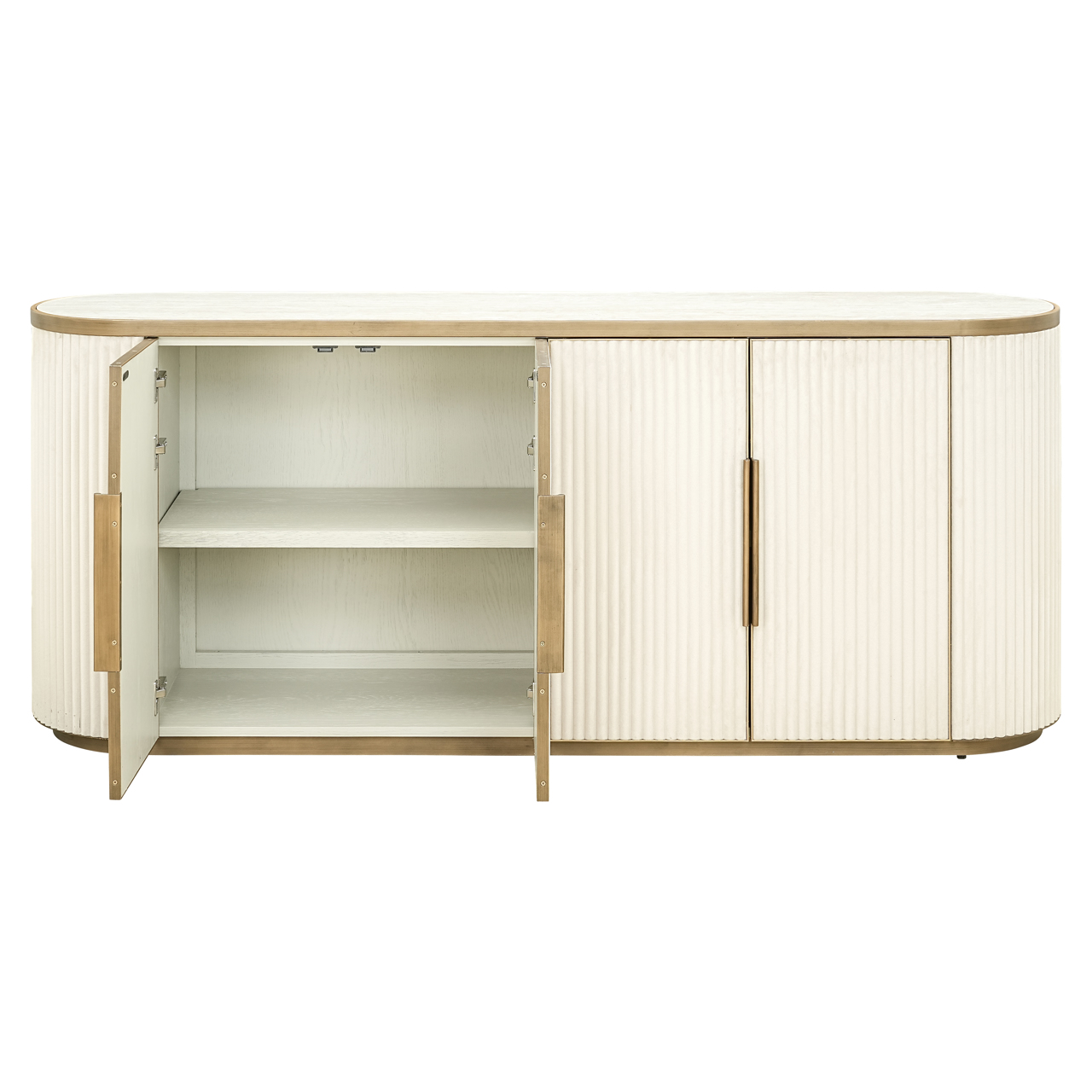 Dressoir 4 deuren - wit
