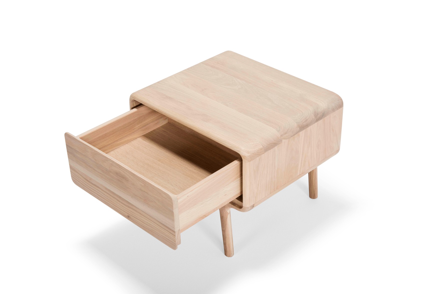 Nachtkast Fawn - natuur eiken