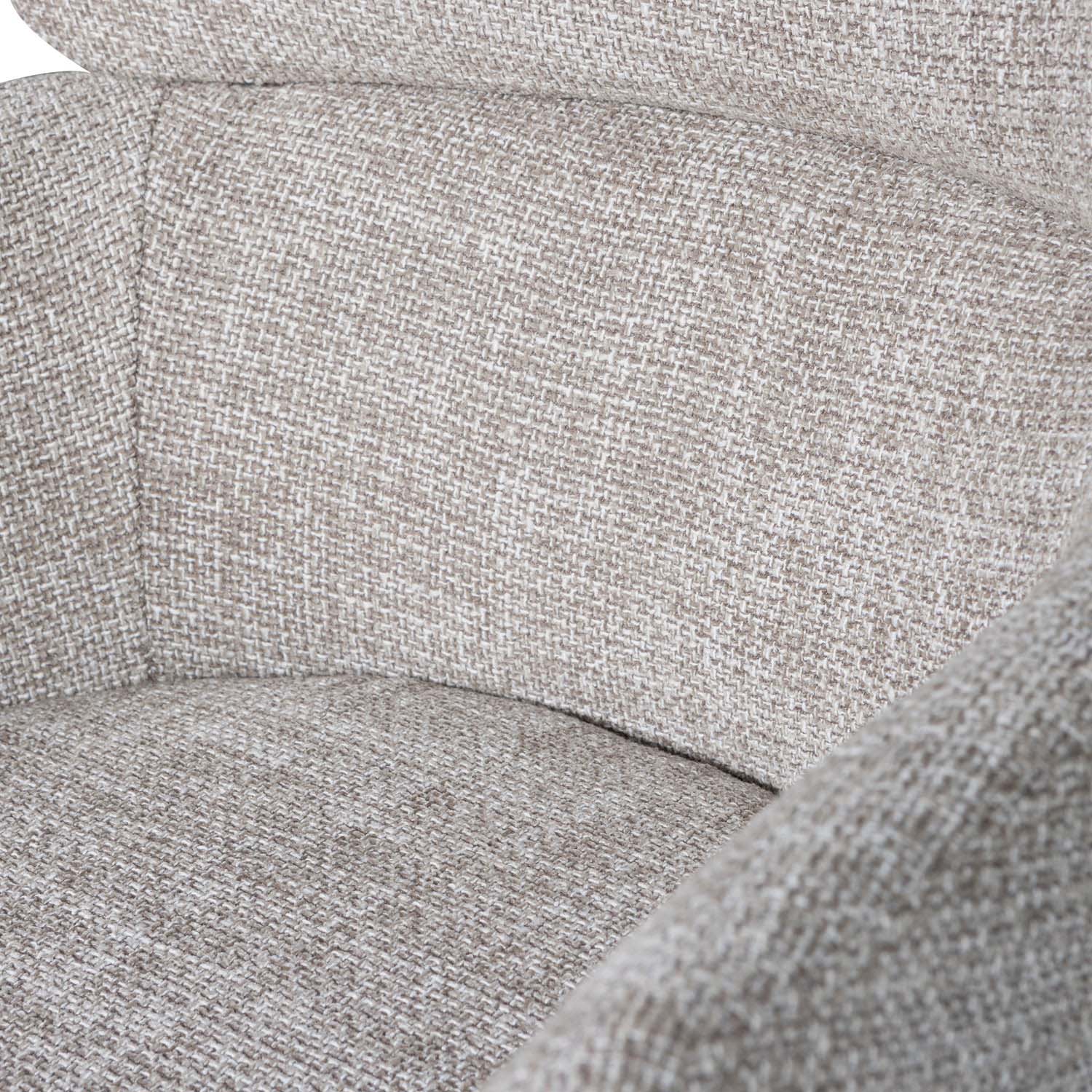 Draaibare kuipstoel Fenne - Natural beige