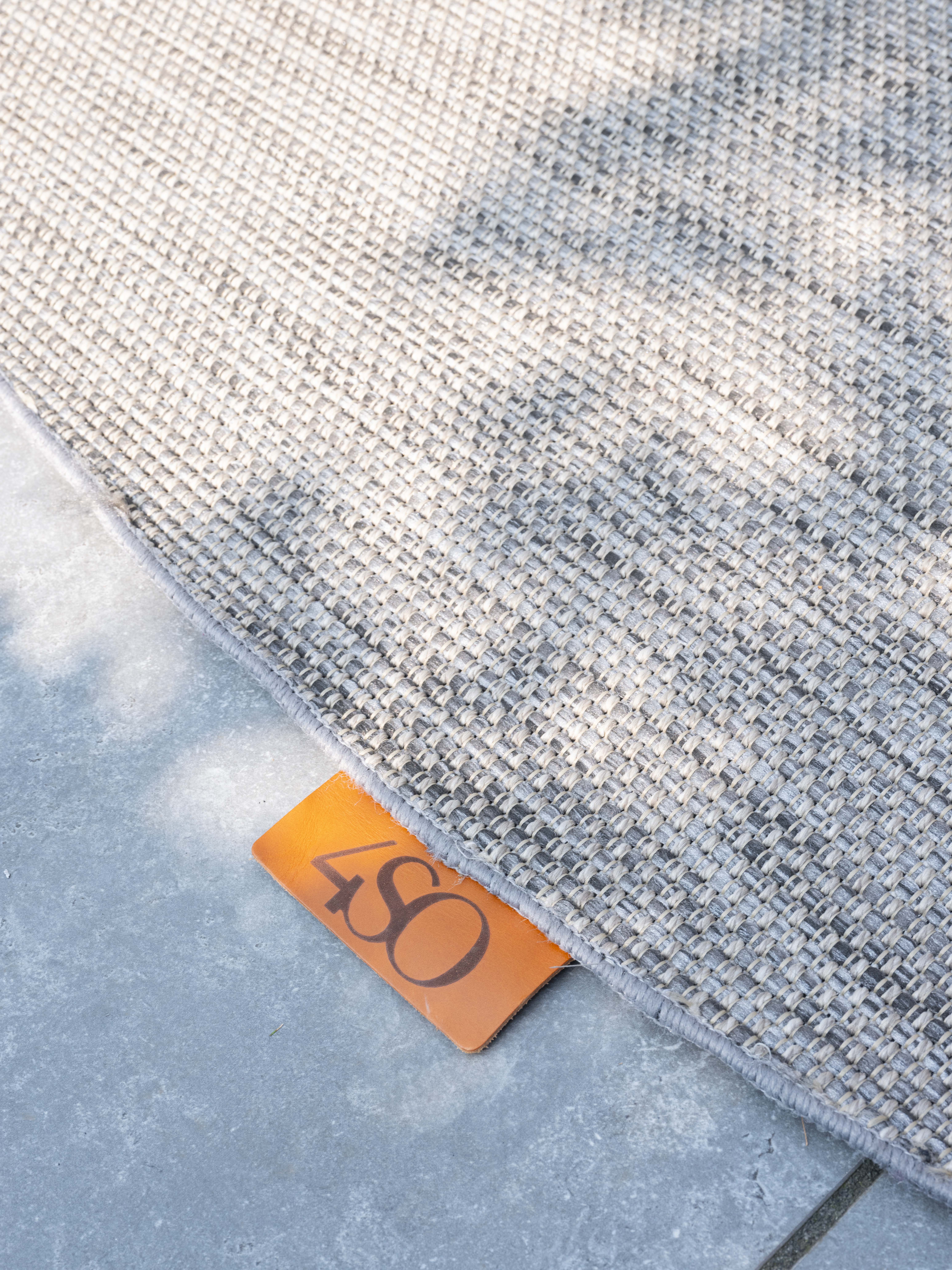 Outdoor rond tapijt dia. 200cm - Slate grijs