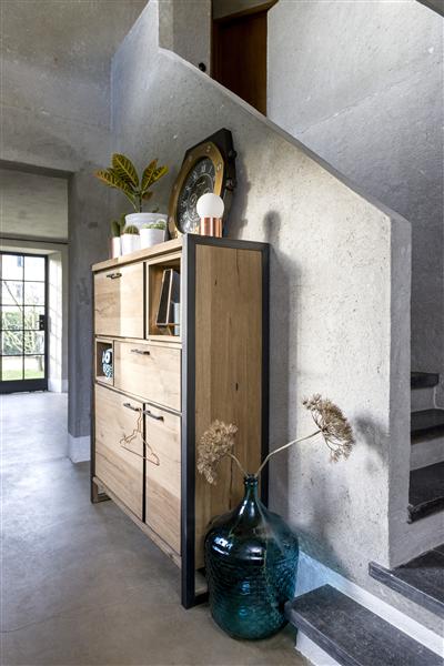 Consoletafel Metalo 140x42cm natuur