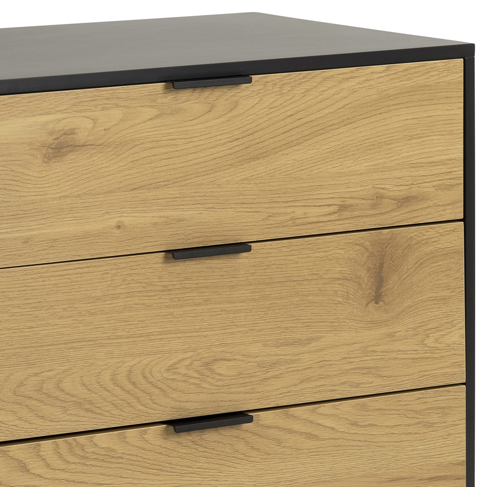 Dressoir met 3 laden - wild oak