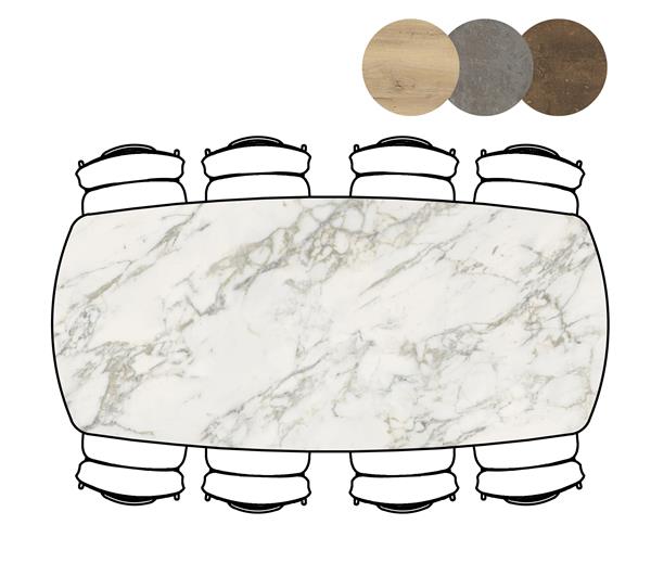 Eettafel Masura 240 x 110cm