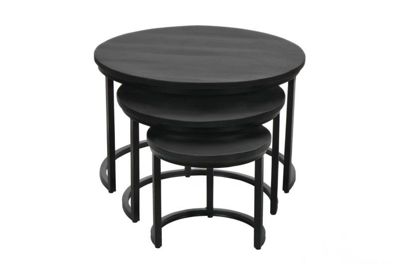 Set van 3 salontafels