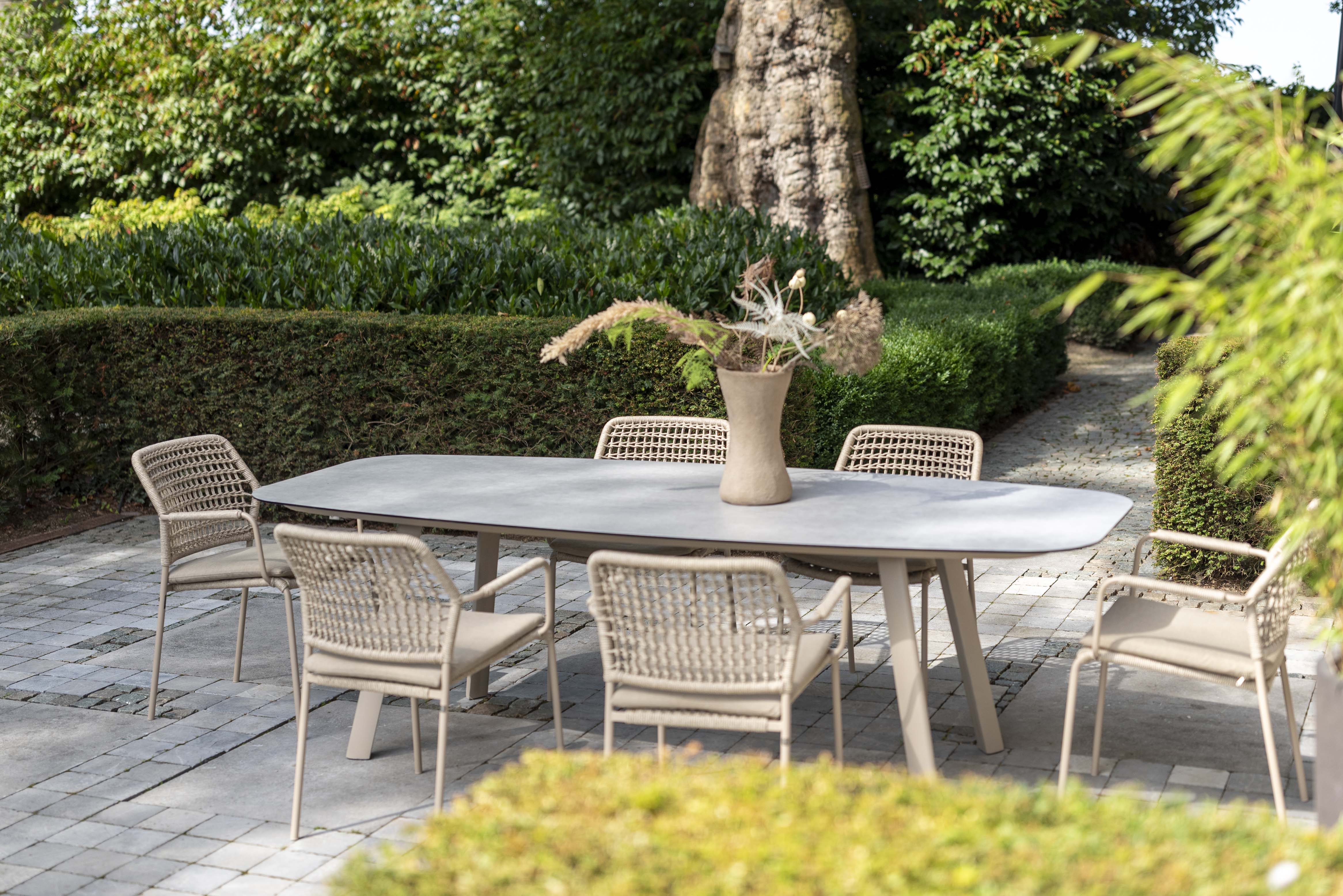 Tuintafel Manolo 240cm - latte