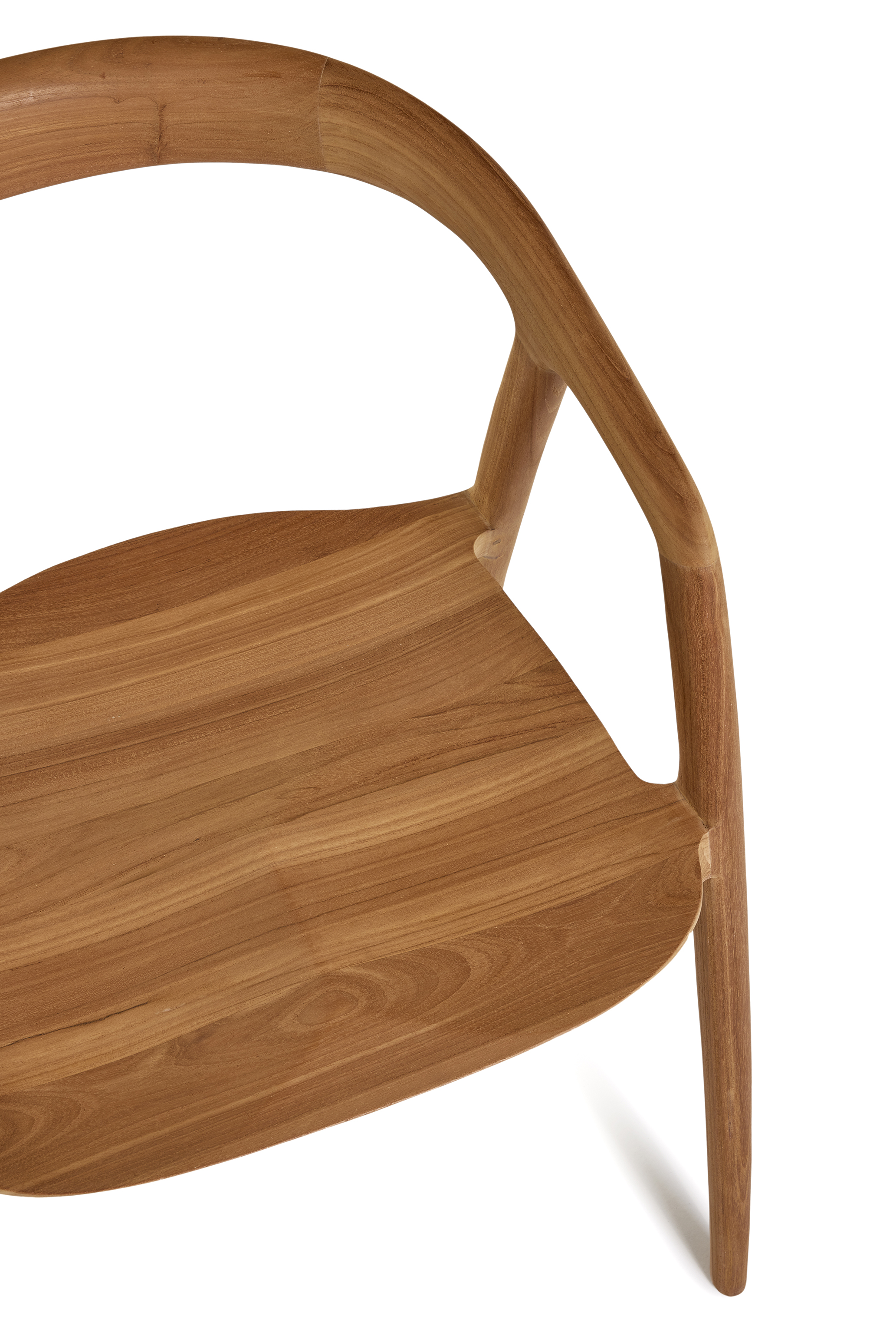 Armstoel in teak 
