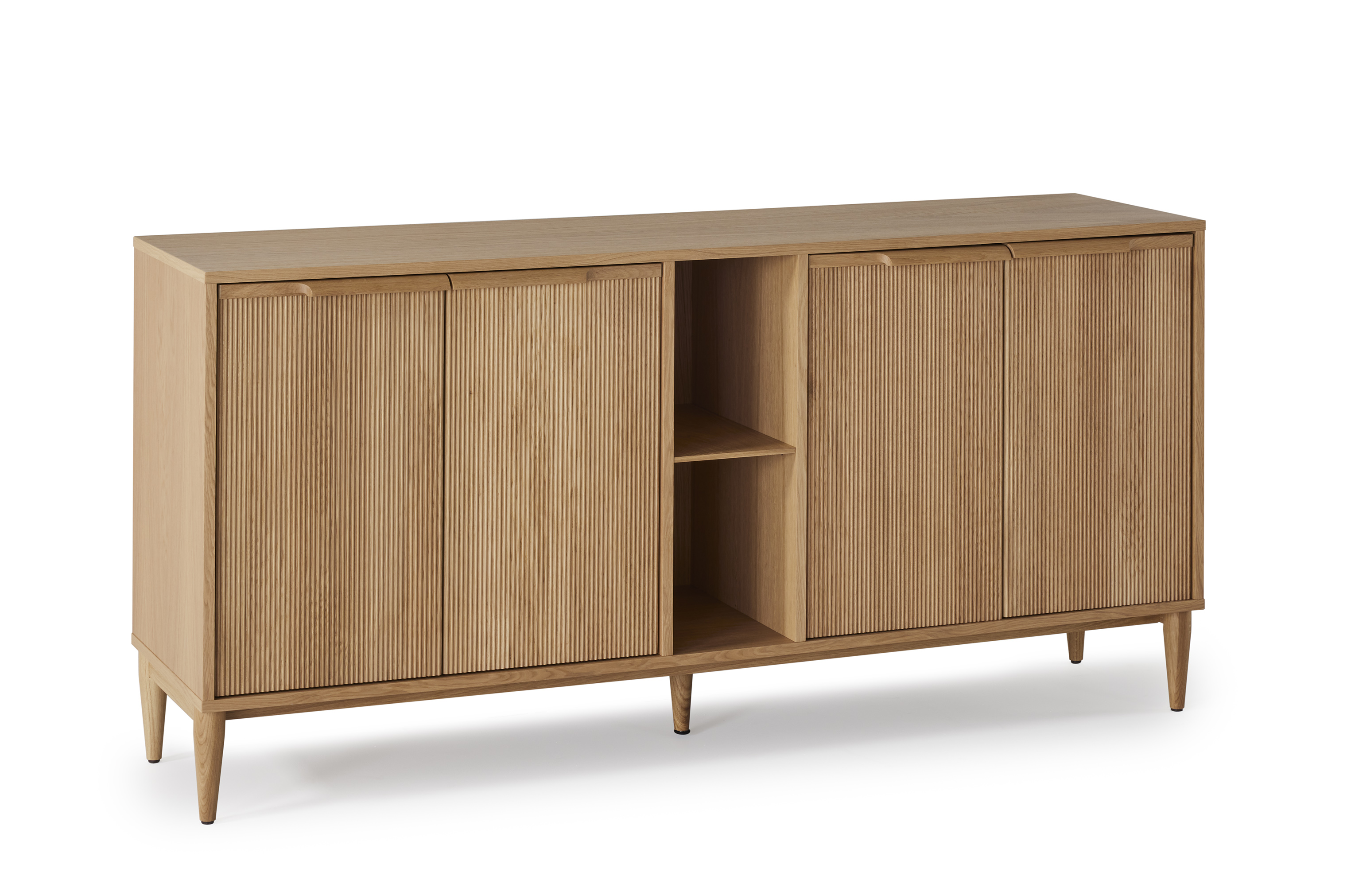 Dressoir met 4 deuren - White eiken
