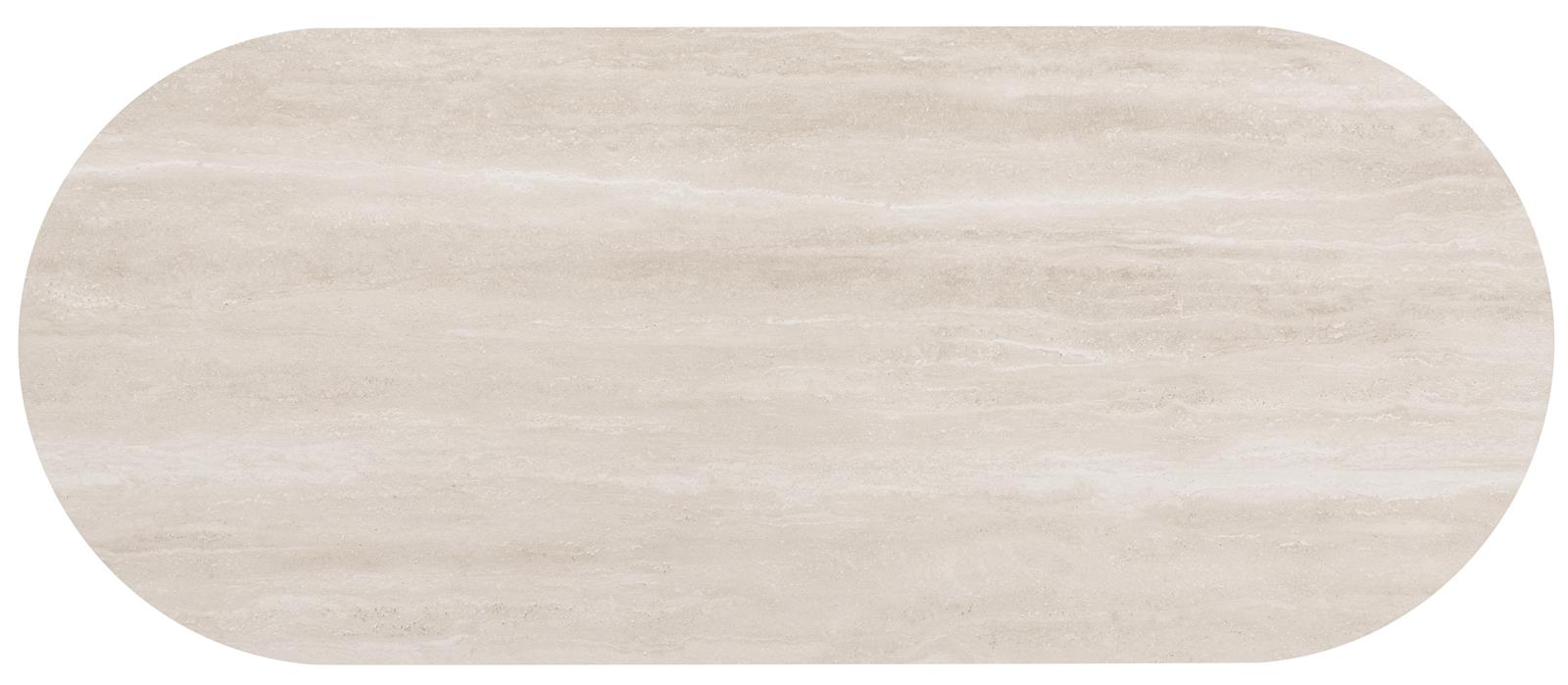 Eettafel Brianto - ceramic/metaal