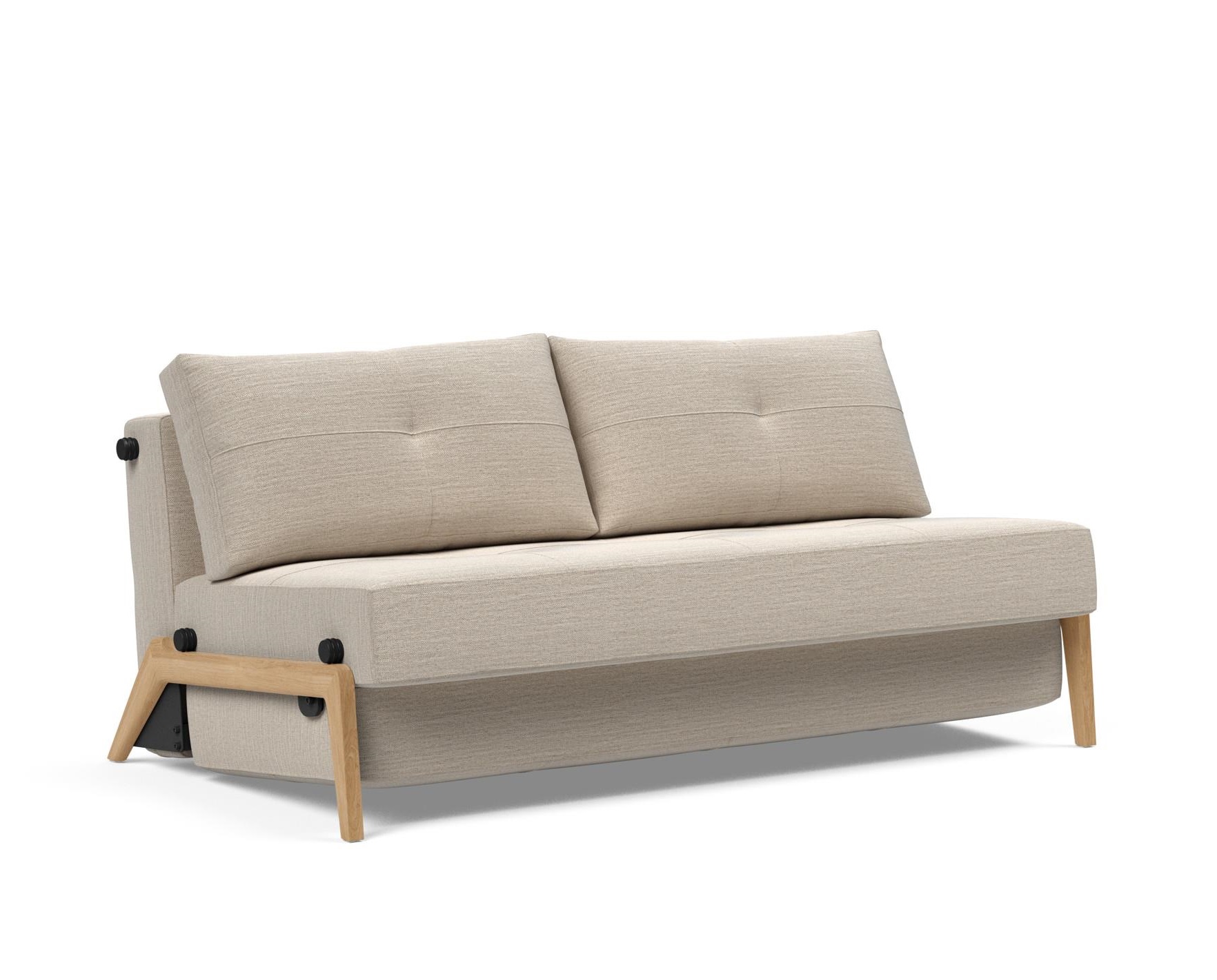 Slaapbank Cubed 160x200cm - beige