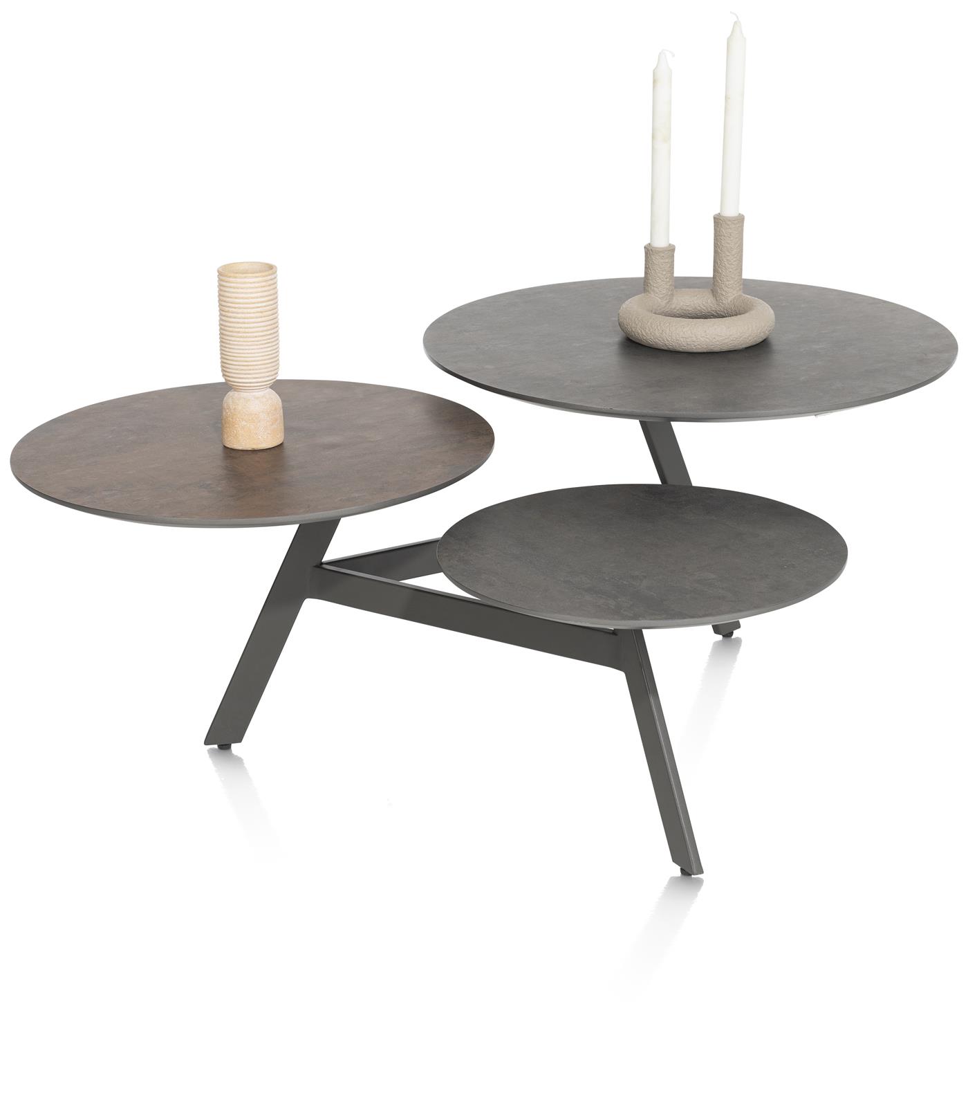 Salontafel in HPL - antraciet