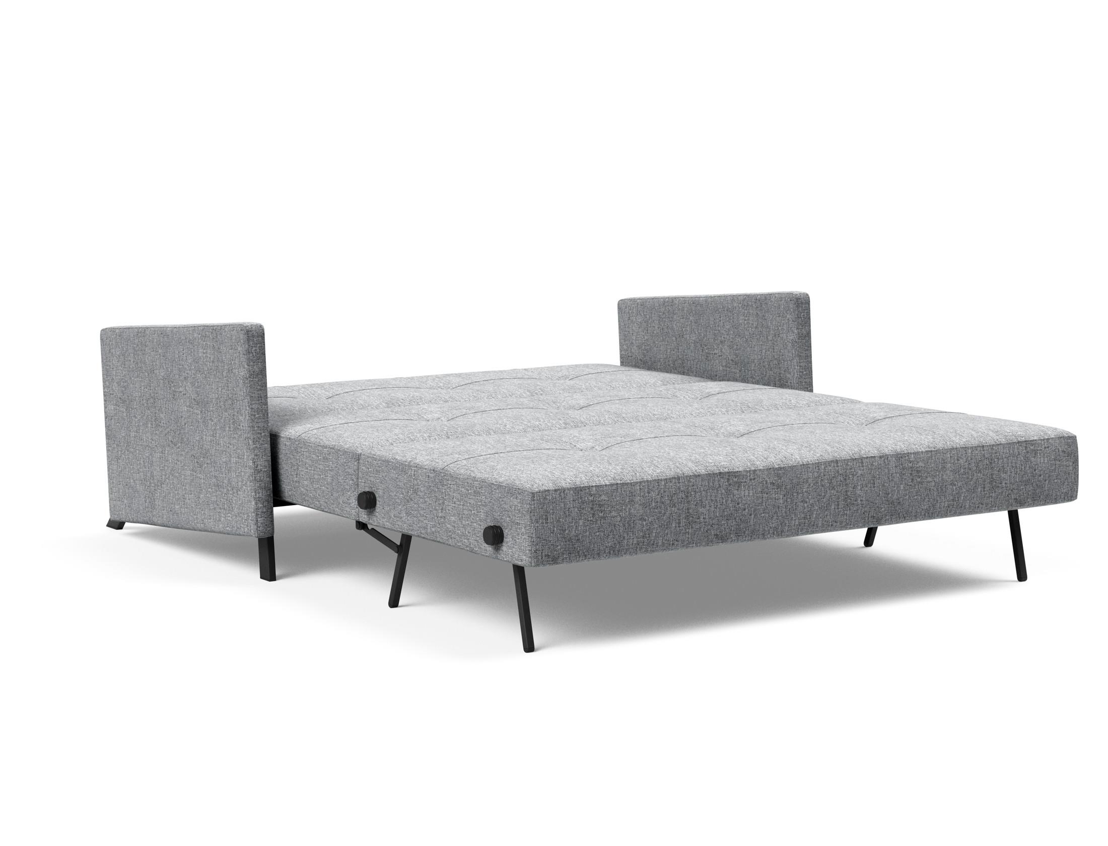 Slaapbank Cubed 160x200cm - Granite grijs