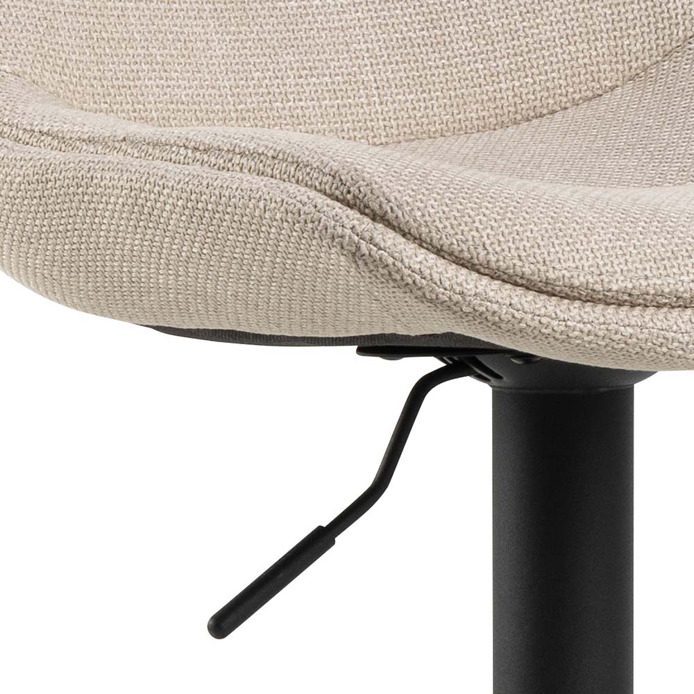 Verstelbare barstoel - beige