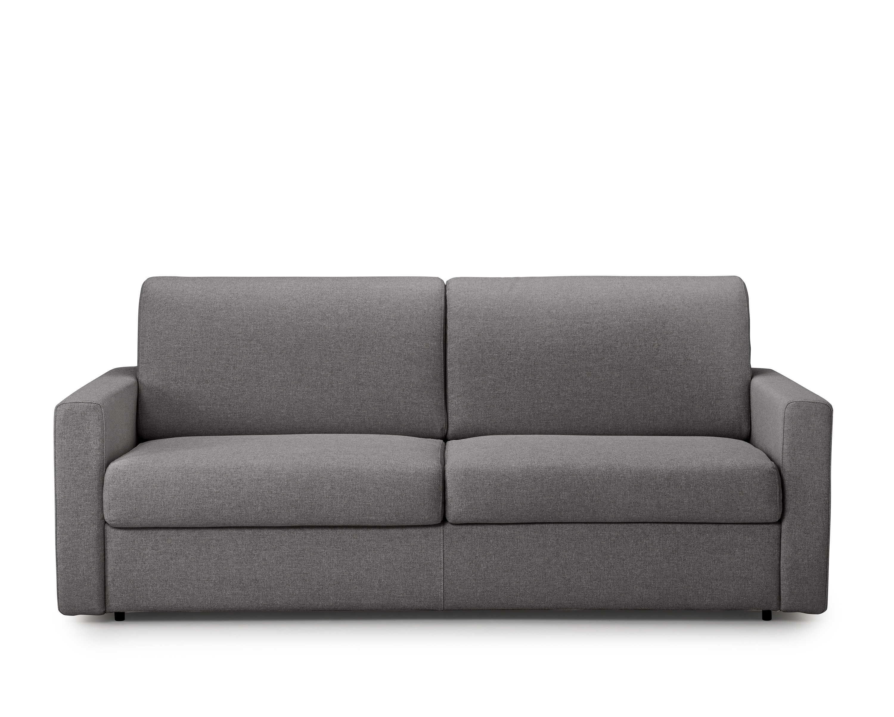 Slaapbank met matras 140x195cm - donkergrijs