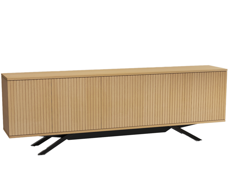 Dressoir met 5 deuren - natuur eiken