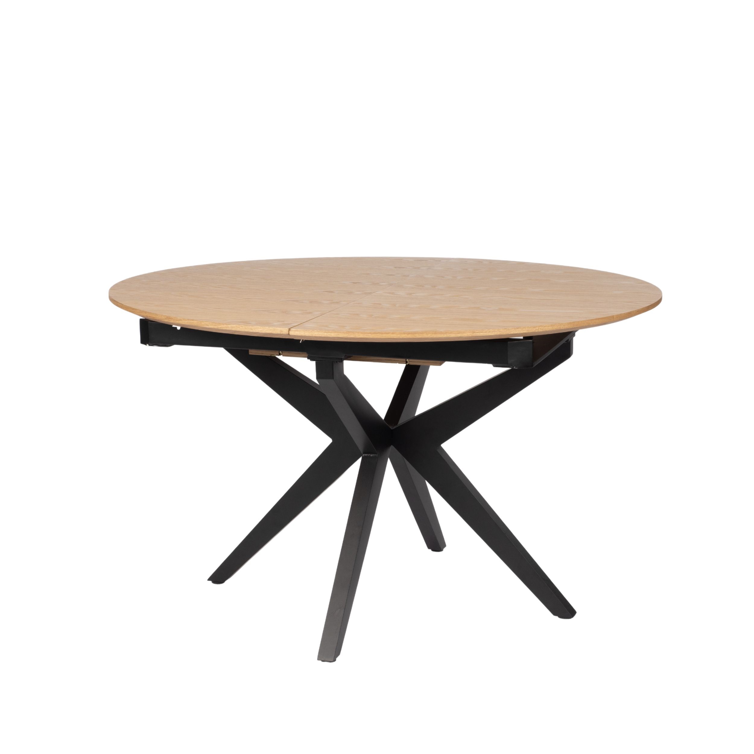 Ronde tafel uitschuifbaar 130/175 x 77 cm - hout