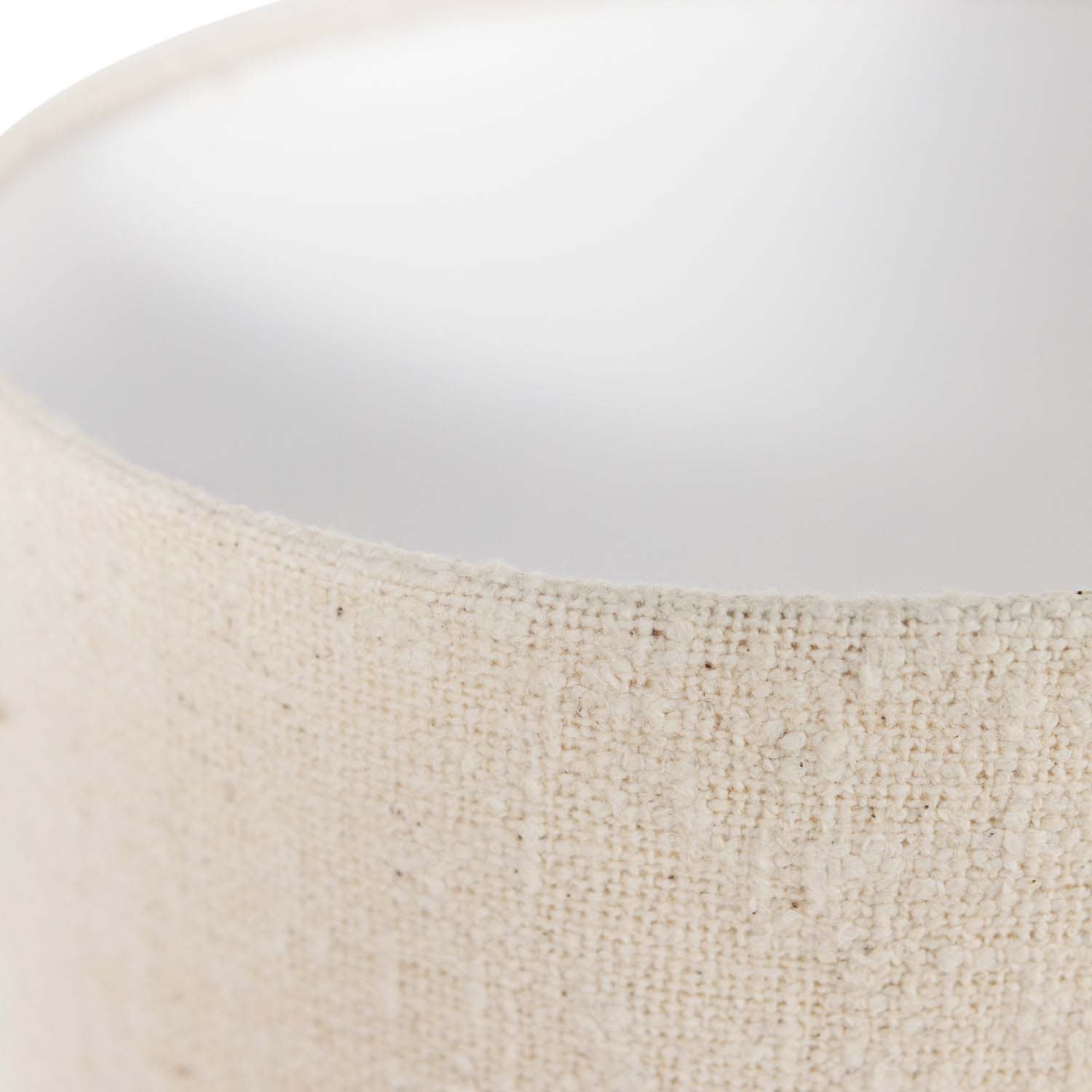 Vloerlamp Loft in bouclé stof - natural