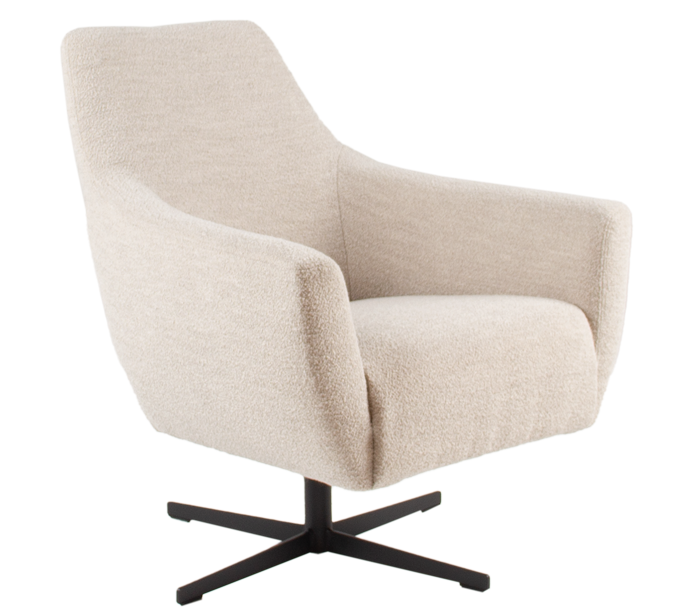 Draaifauteuil - Natural ecru