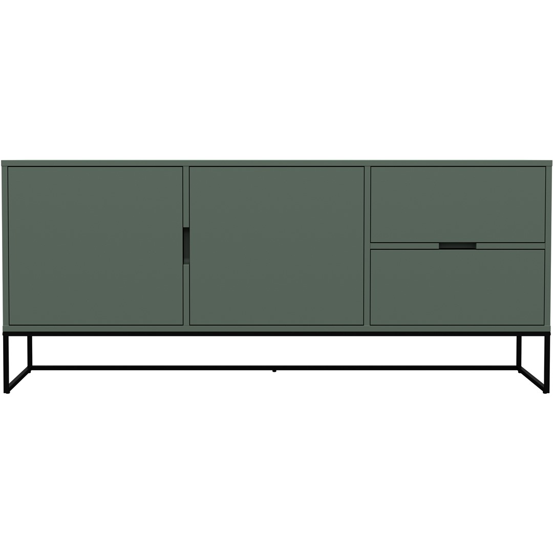 Dressoir Lipp 176cm 2 deuren, 2 laden