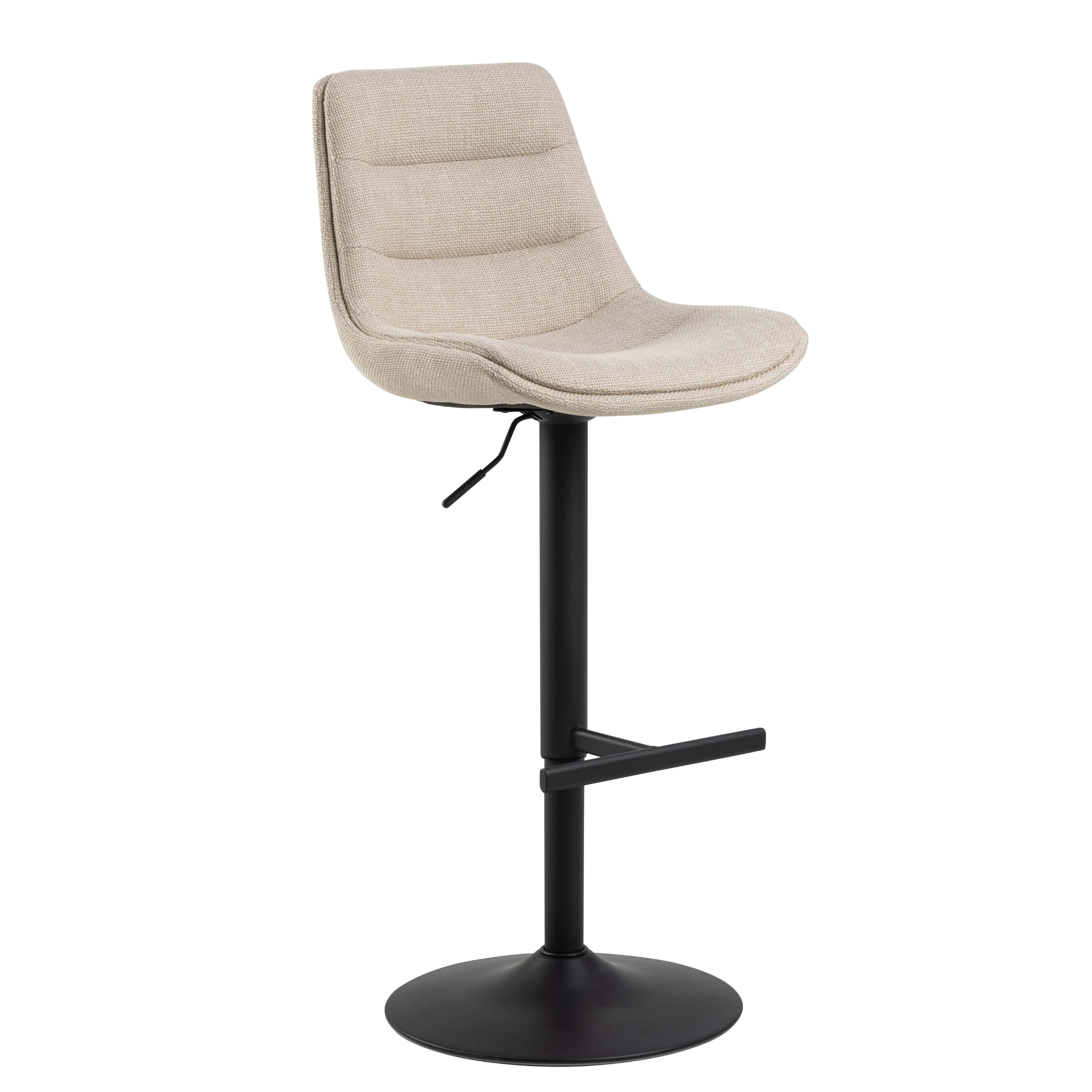Verstelbare barstoel - beige