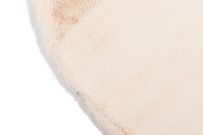 Rond tapijt Plush dia. 160cm - ecru
