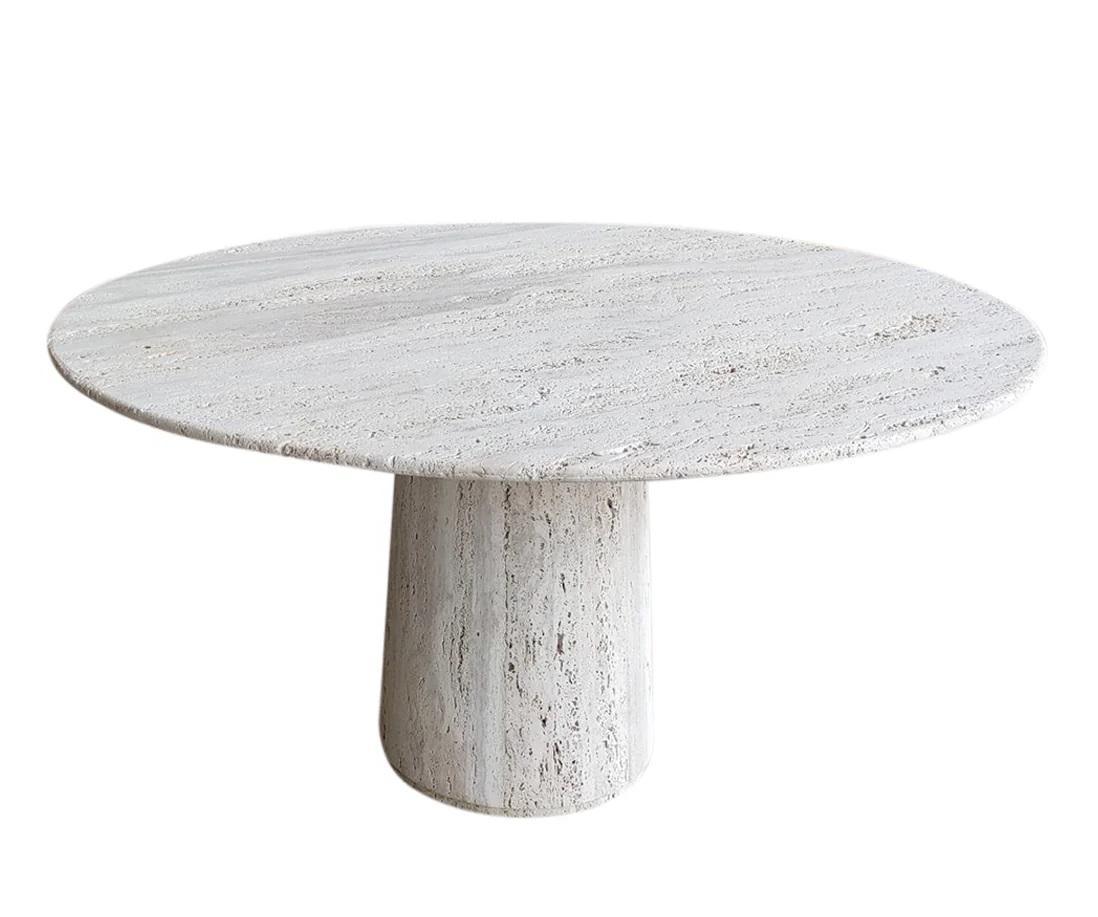Ronde eettafel dia. 140cm - Sandstone ecru