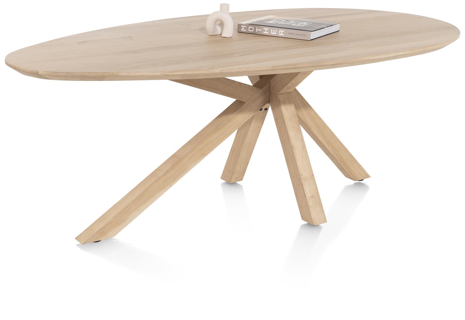 Ovale tafel Cosenza 210x120cm - natural