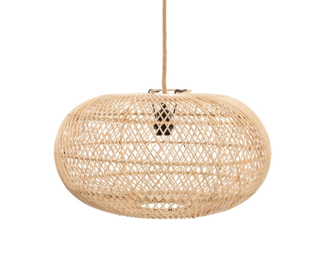Hanglamp in rotan - diam.50 cm