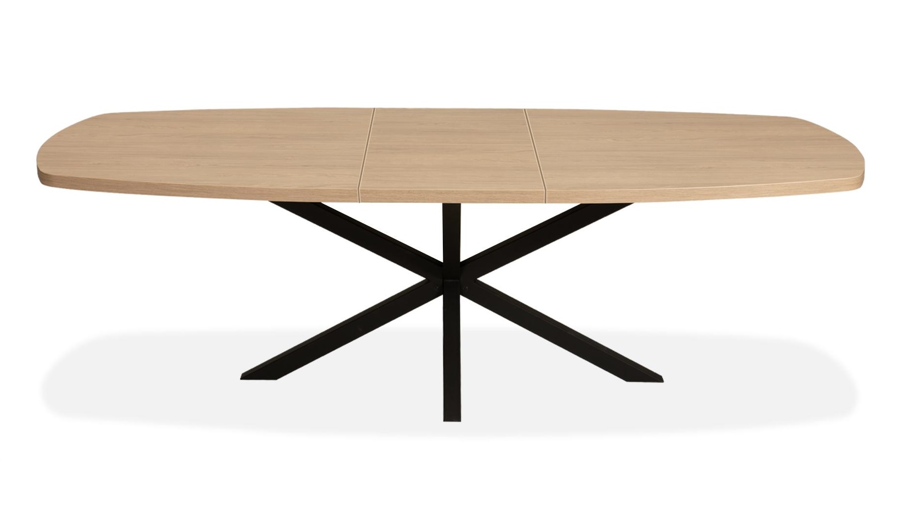 Uitschuifbare eettafel 220/280x120cm - Blond Oak