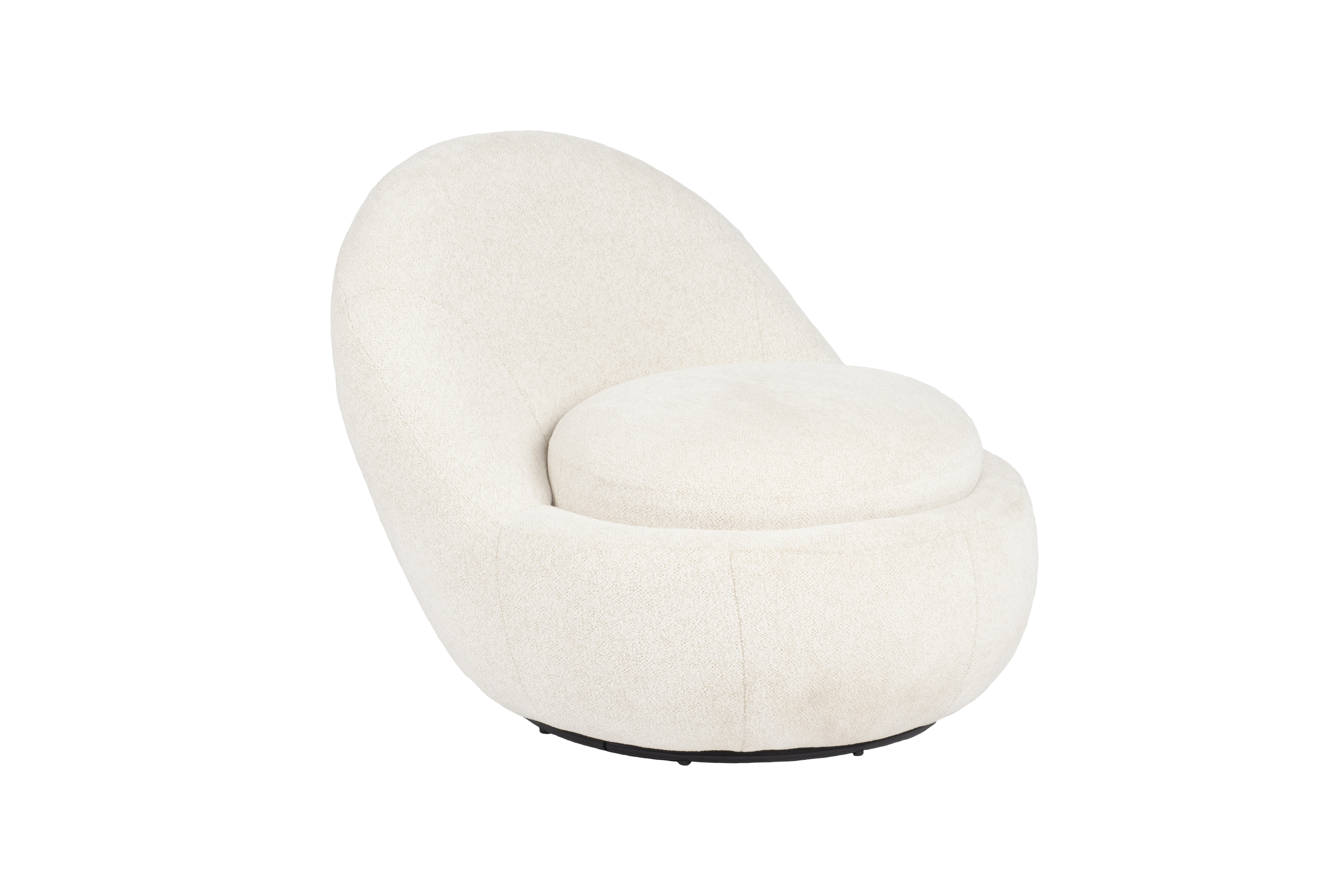 Draaifauteuil - Venro wit