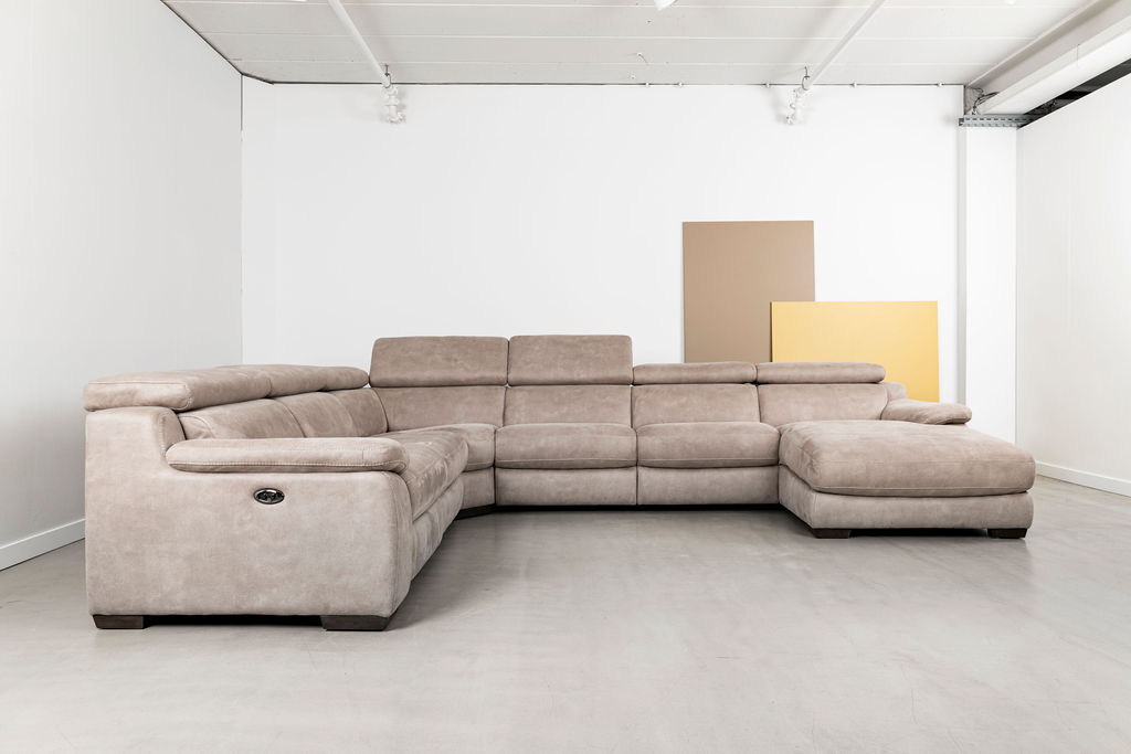Hoeksalon met relaxfunctie
