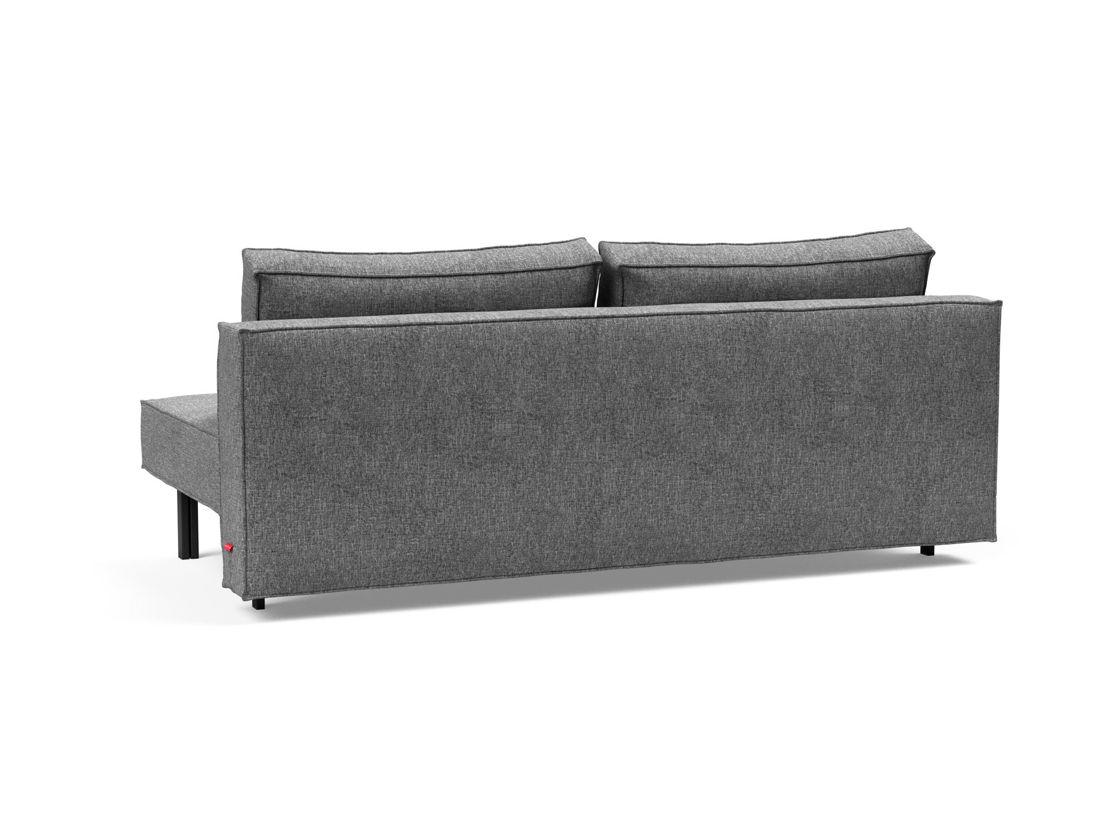 Slaapbank Sly 140x200cm - grijs