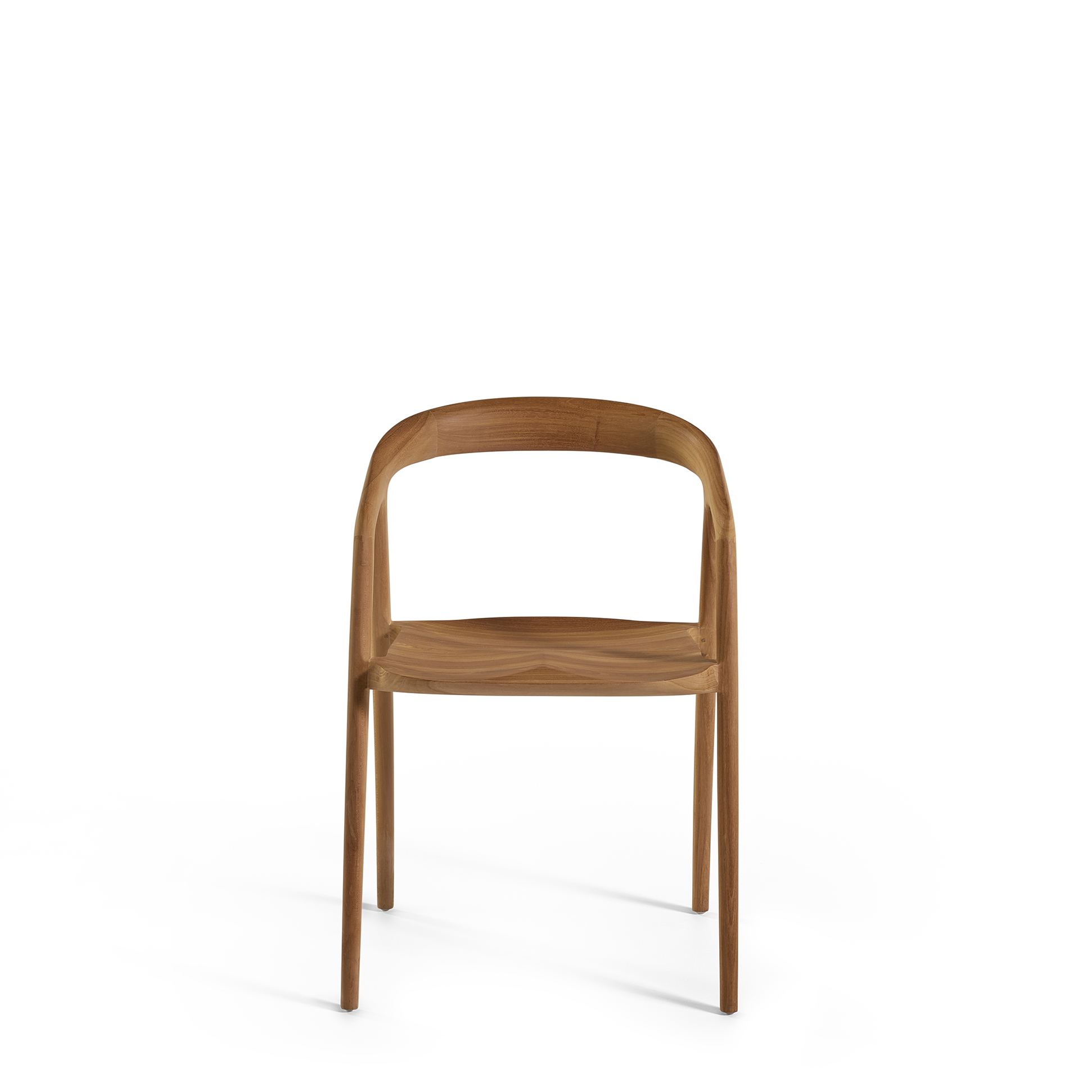 Armstoel in teak 