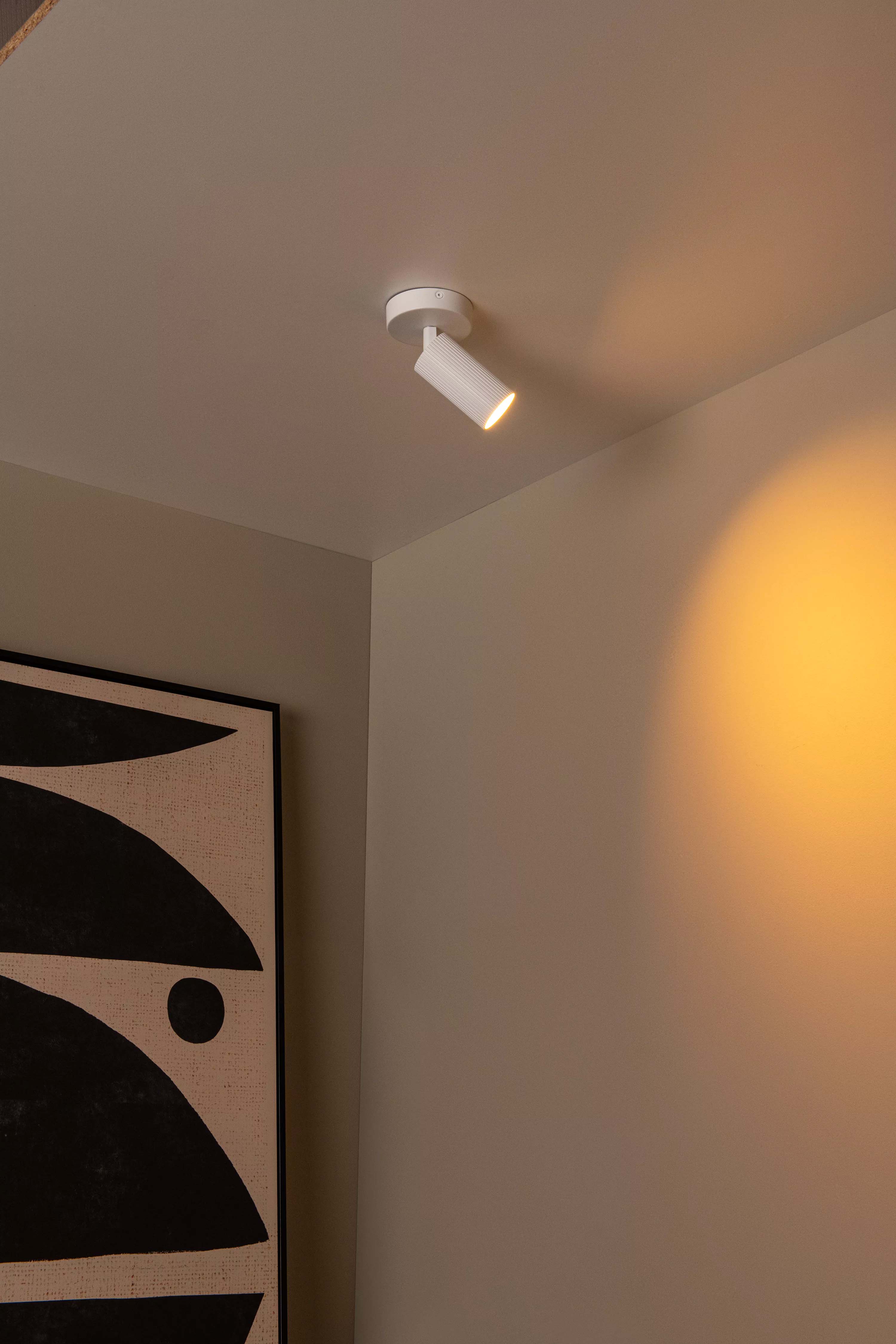 Plafondspot Clubs (excl.lamp) 1xGU10 - wit