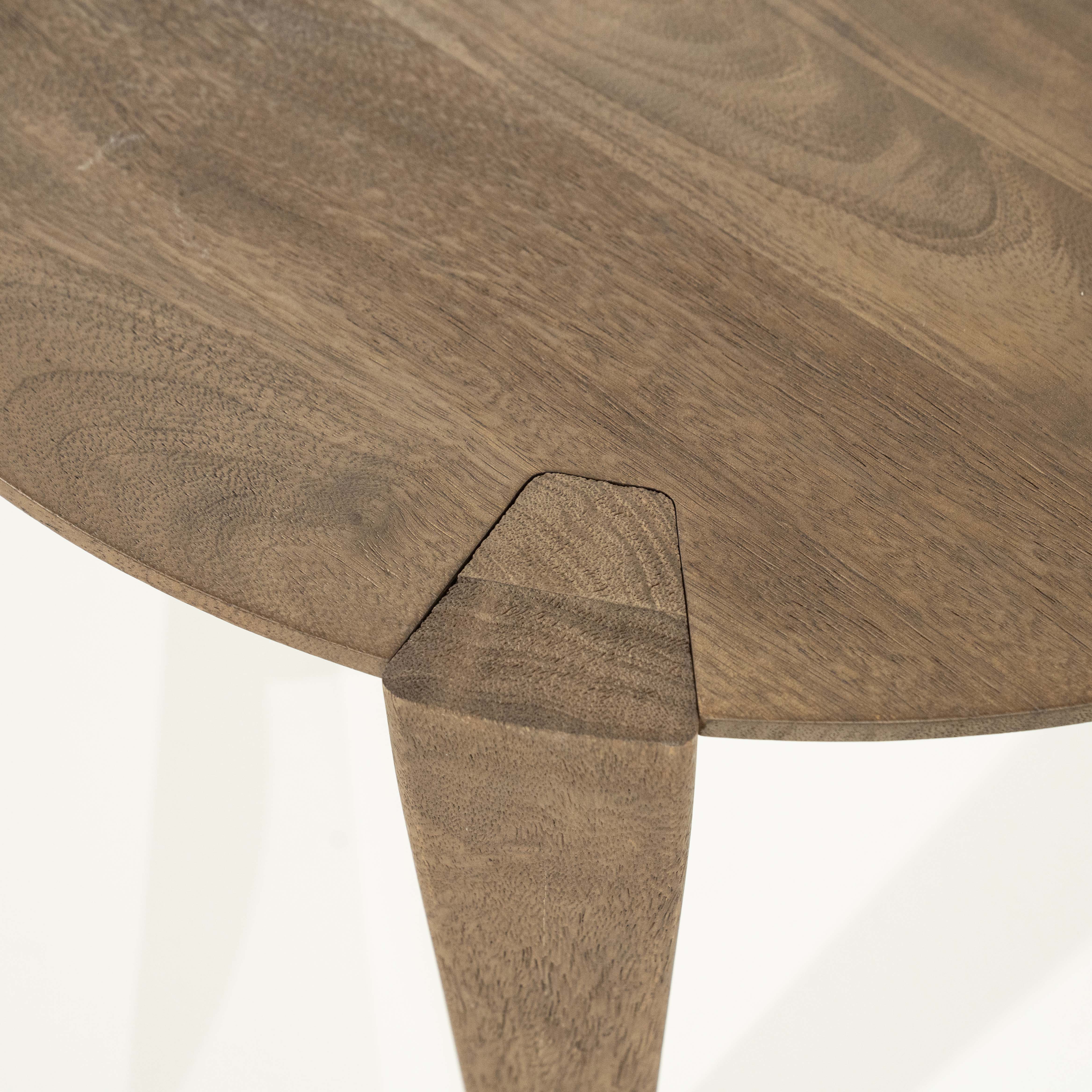 Salontafel diam.60cm - mangohout