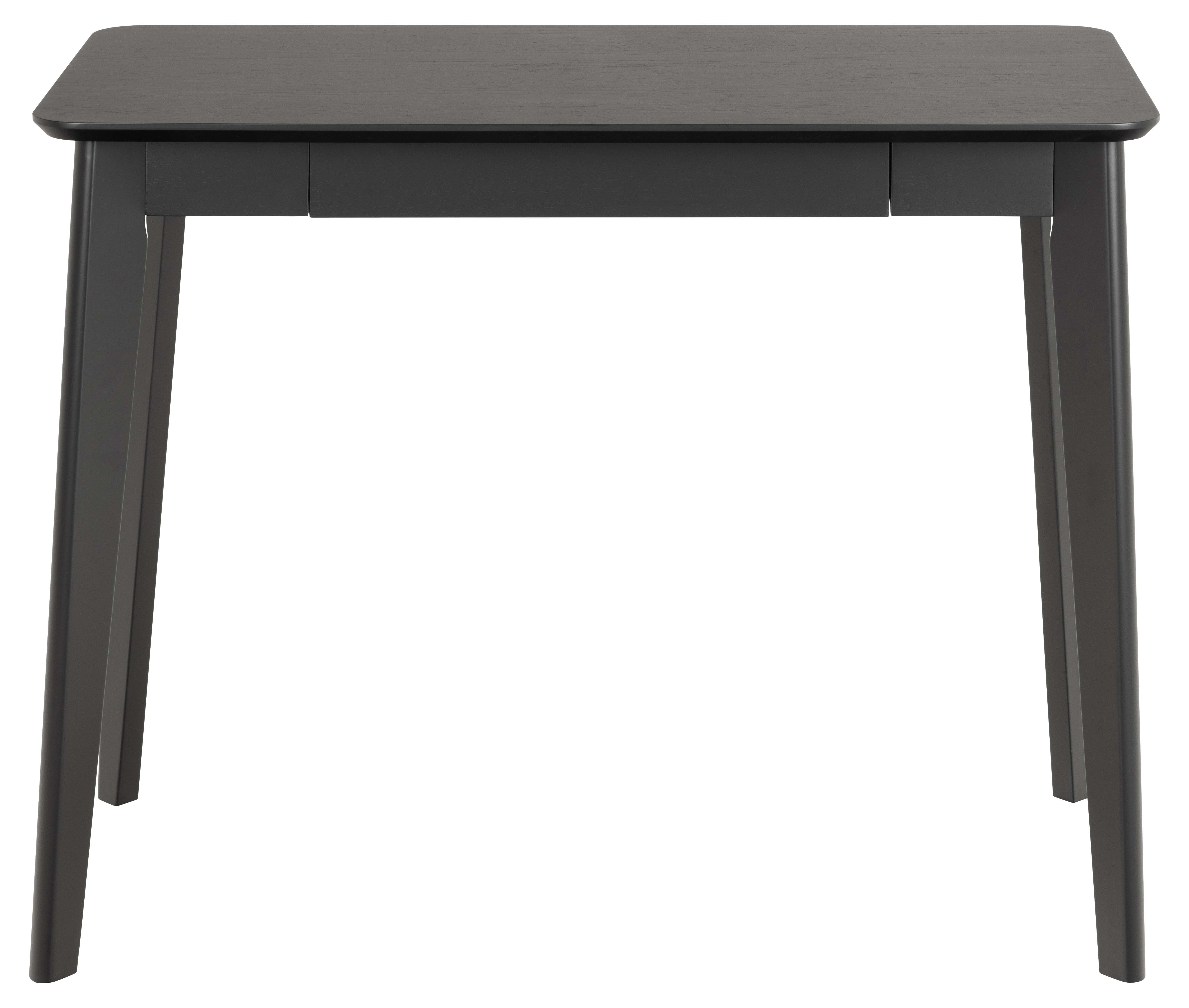 Bureautafel met lade - zwart