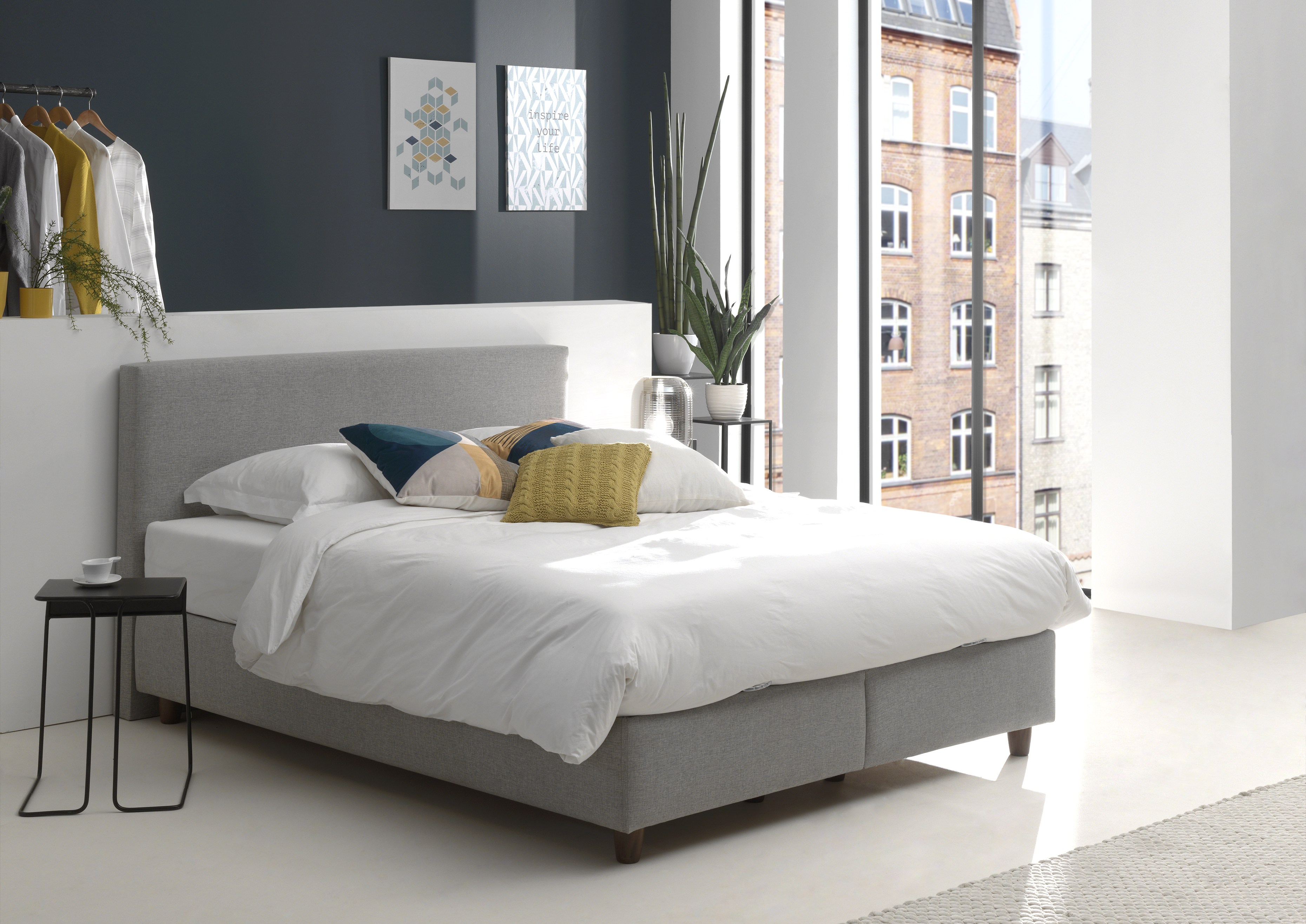 Boxspring met opbergruimte 180 x 200cm