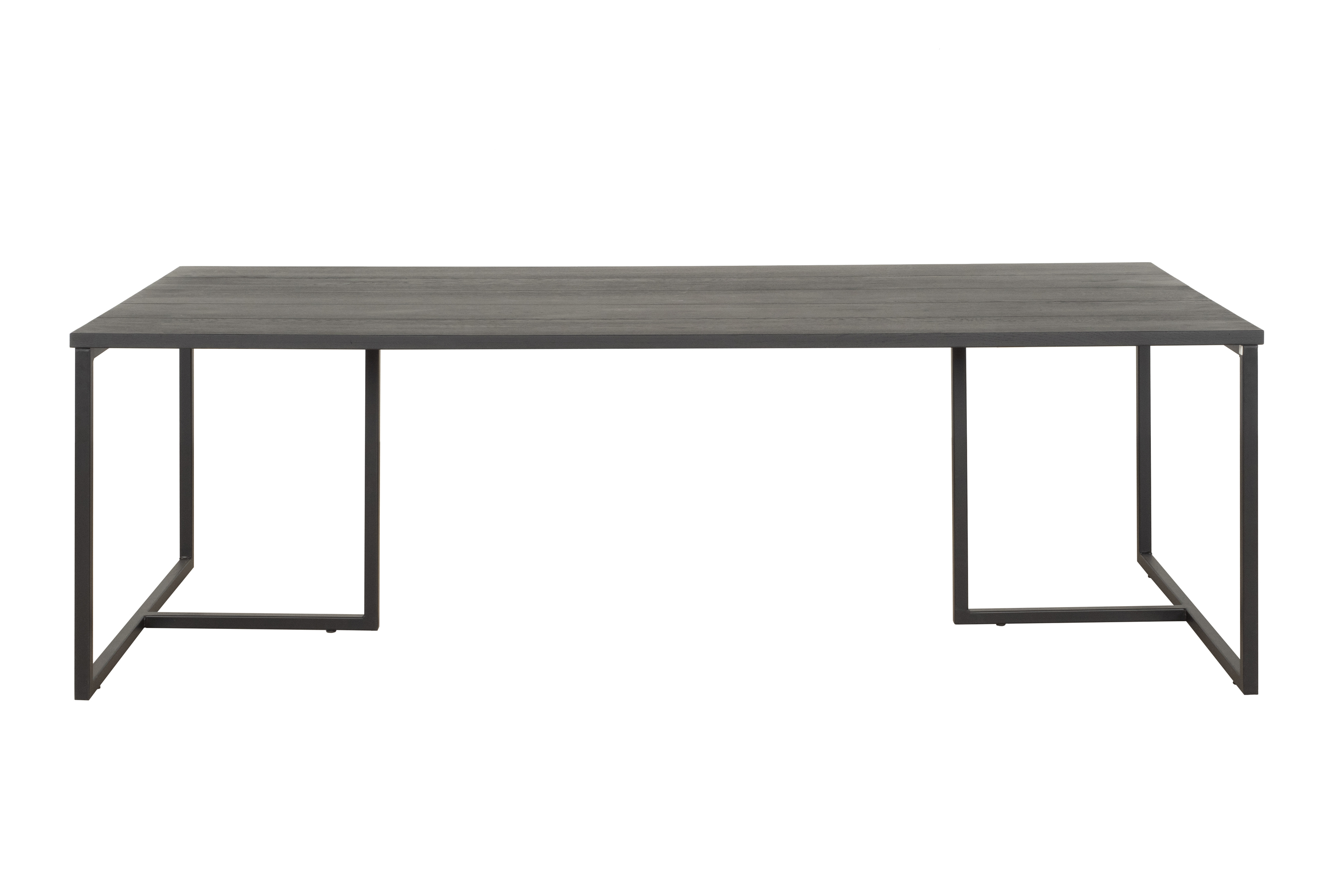 Eettafel Floro 230x100 cm - black matte