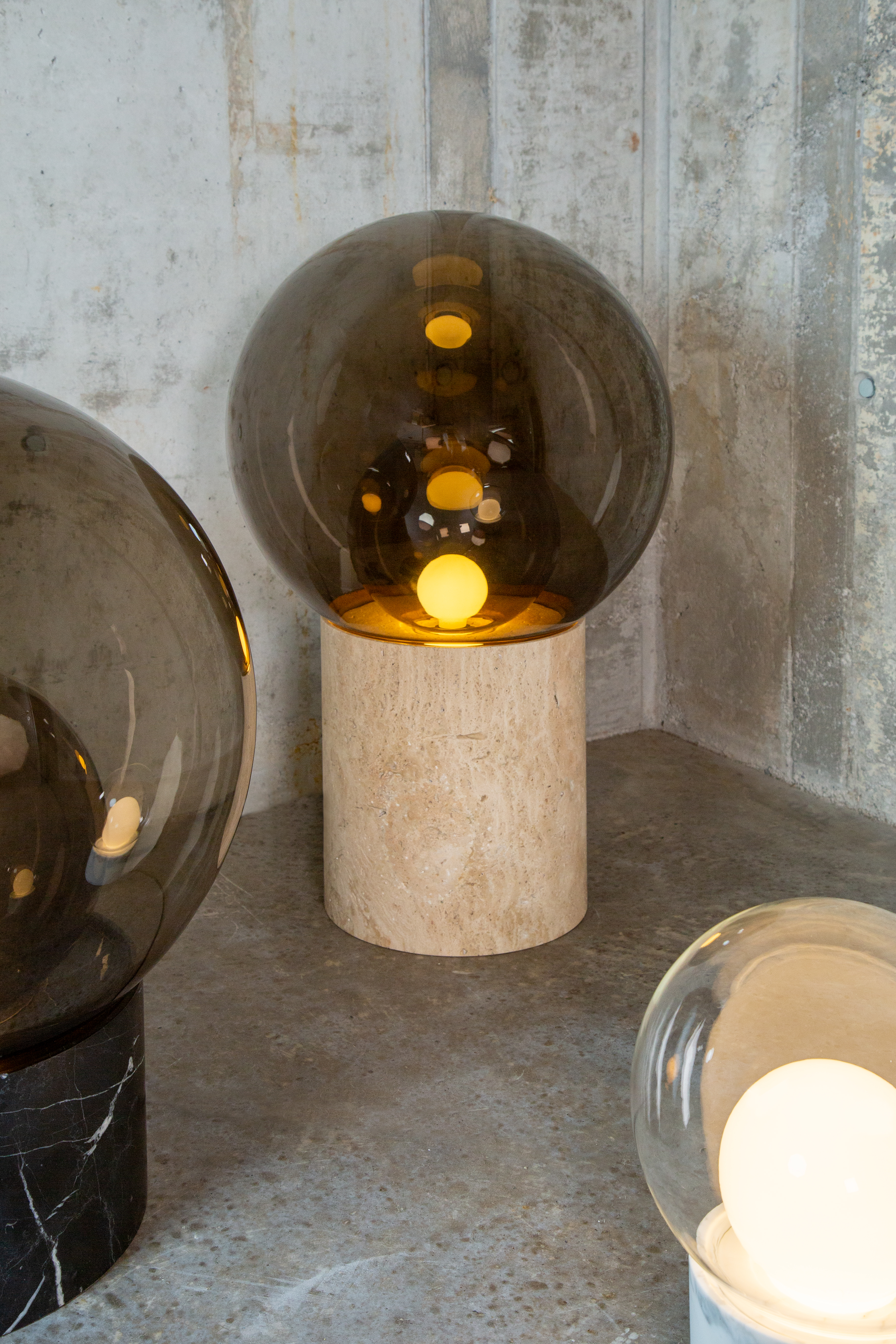 Design vloerlamp 'Boule' 