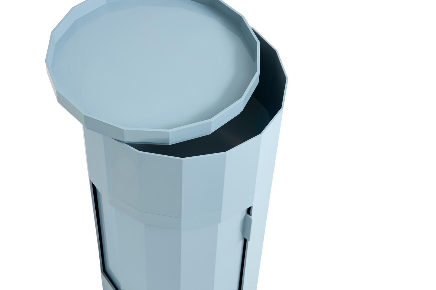 Bijzettafel Facet laag - Eggshell ecru