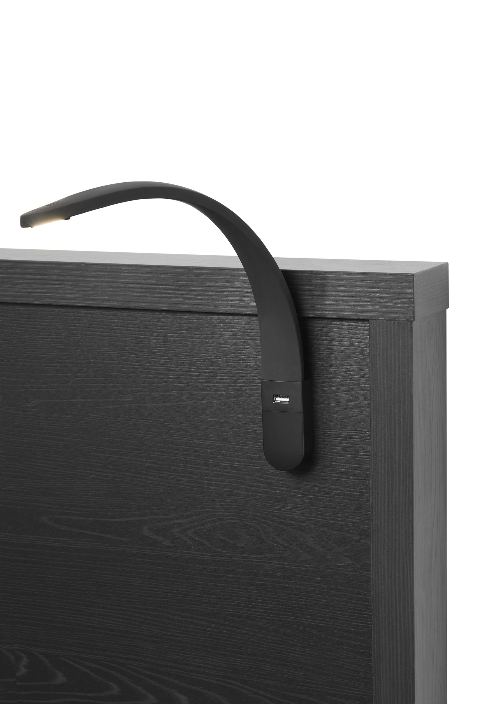 Bedkader 160x200cm - zwart
