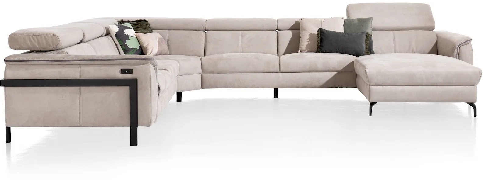 U-opstelling Tycan - memory foam/zero gravity functie