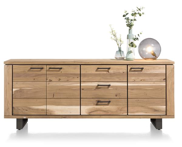 Dressoir 210cm 3 deuren, 3 lades