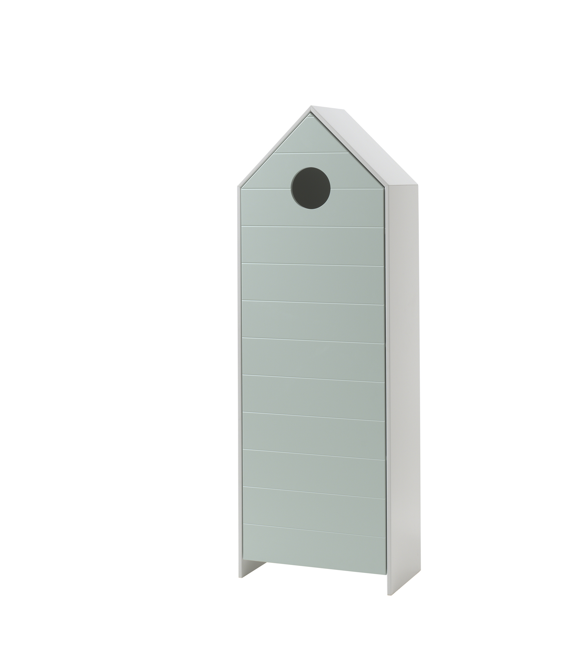 Opbergkast met deur - mint