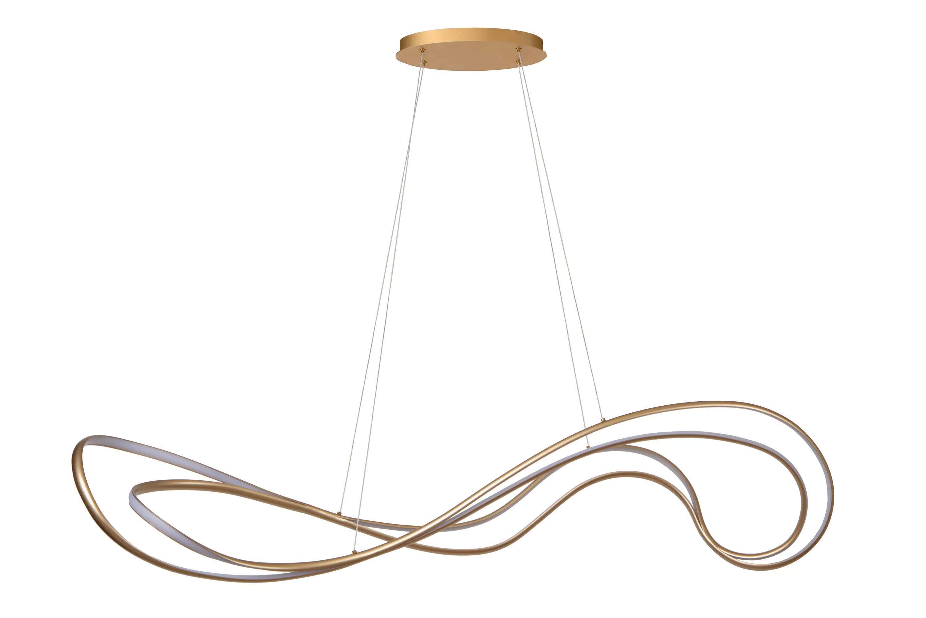 Pendel Sardana 1x54W - goud/messing